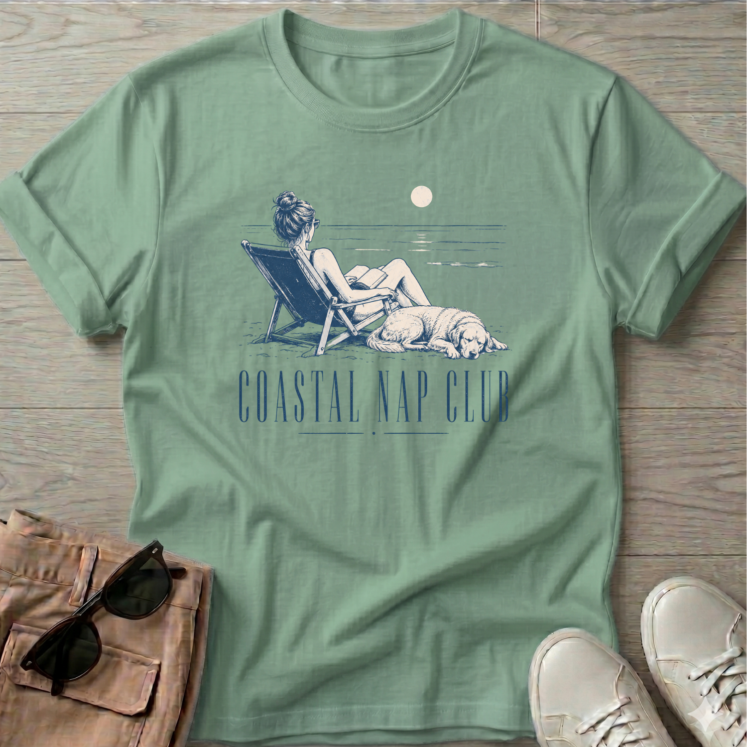 Coastal Nap Club Her T-Shirt