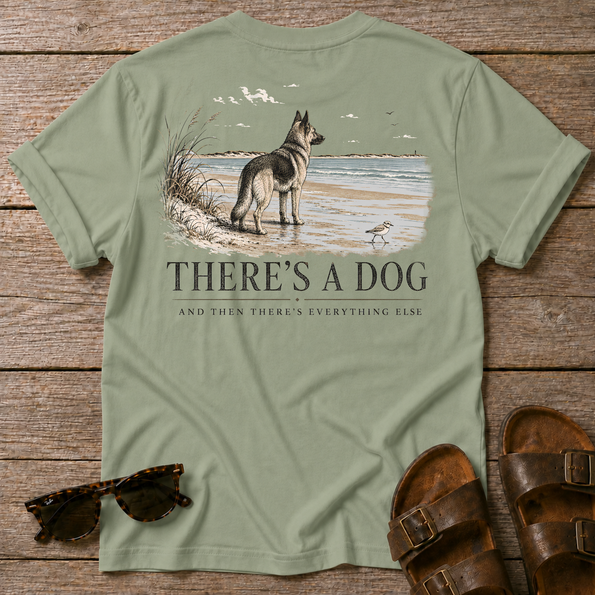 There's a Dog, then everything else BACK DESIGN