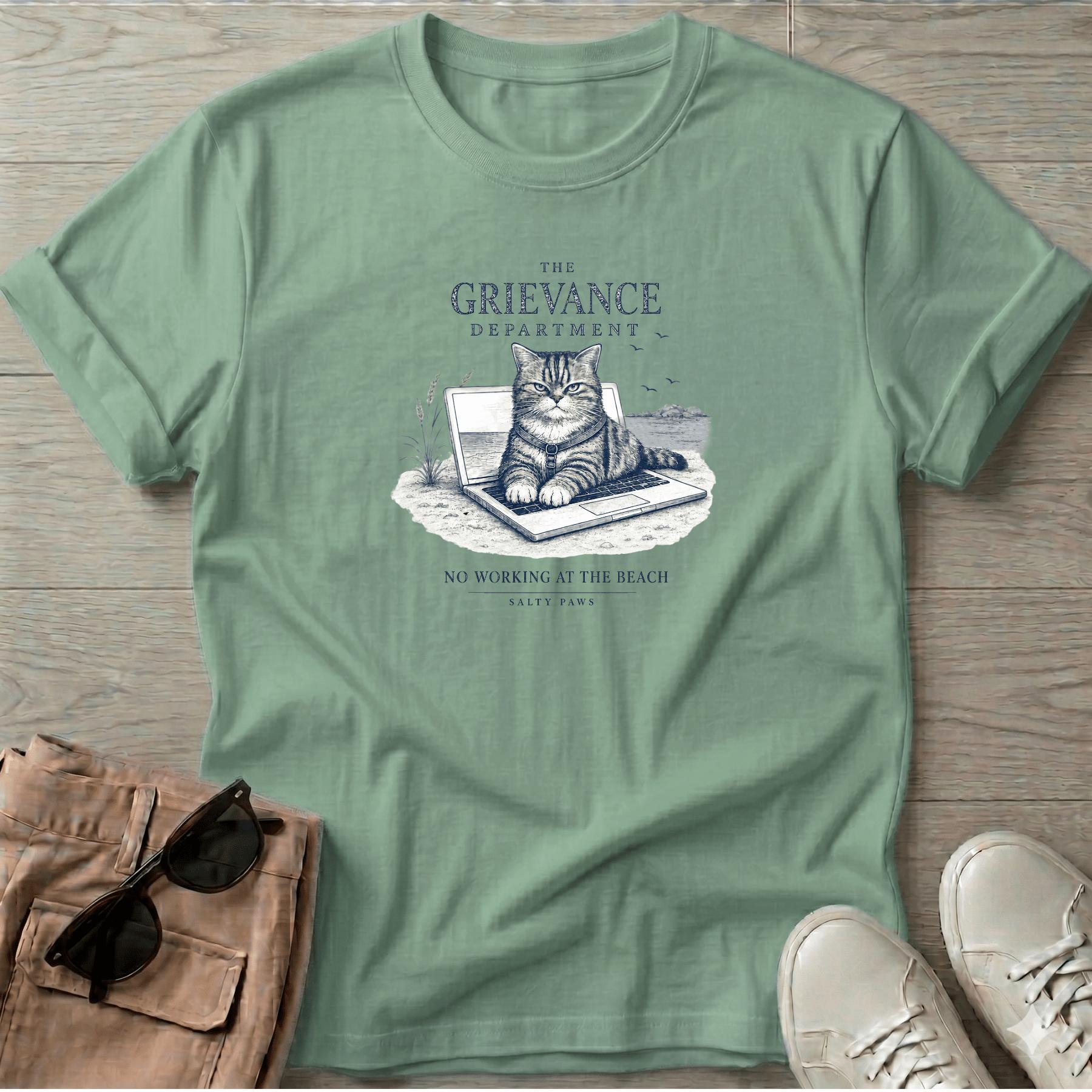 Grievance No Working Cat T-Shirt