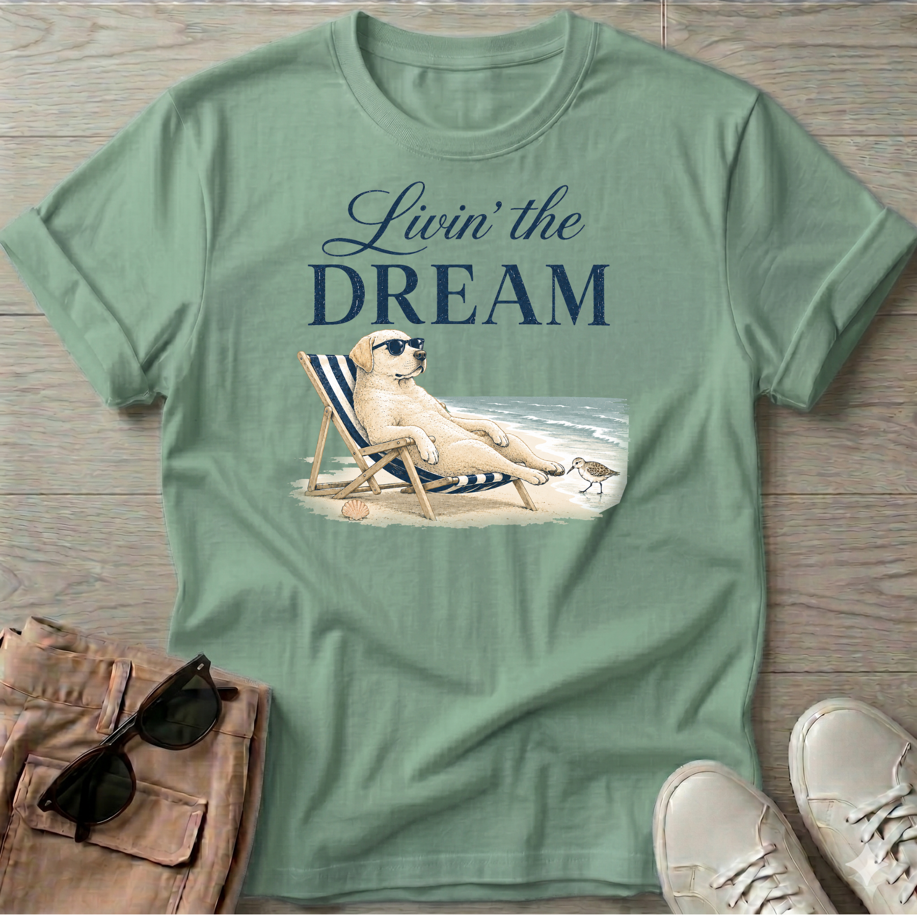 Livin the Dream Golden T-Shirt