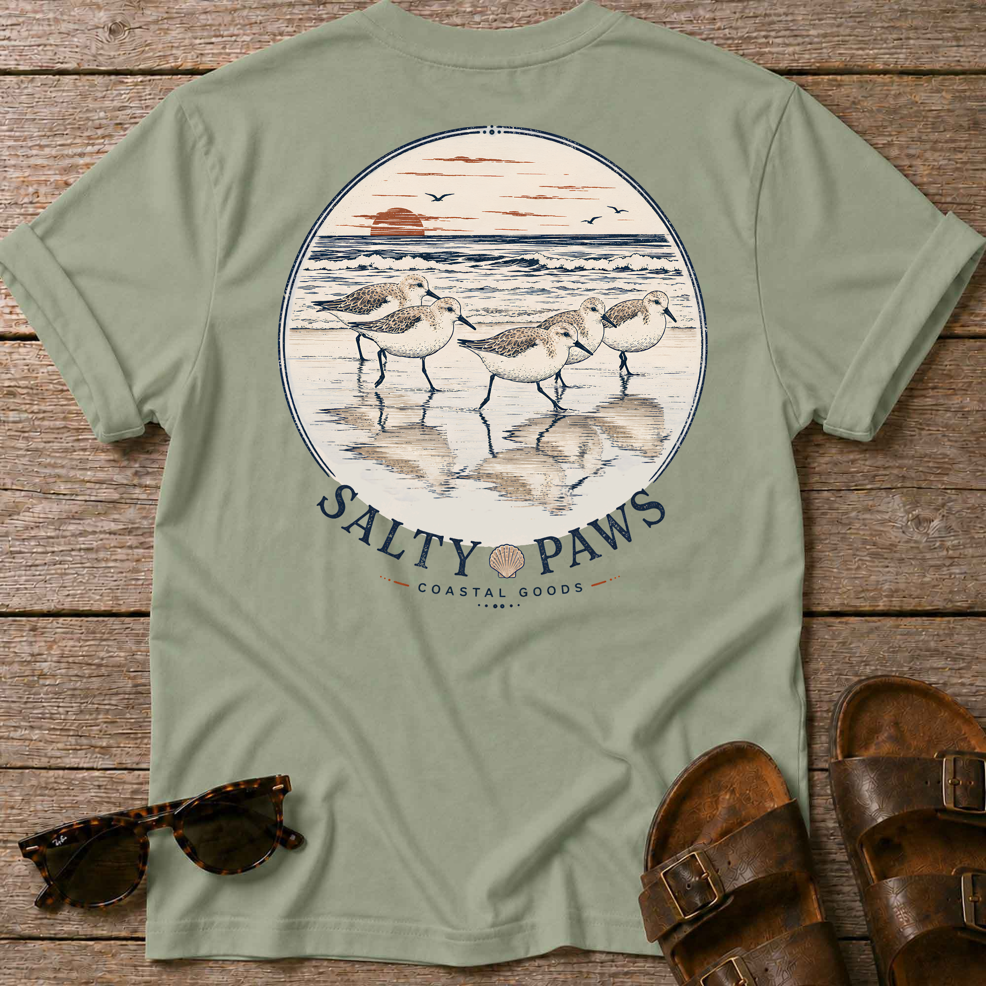 5 Sandpipers T-Shirt