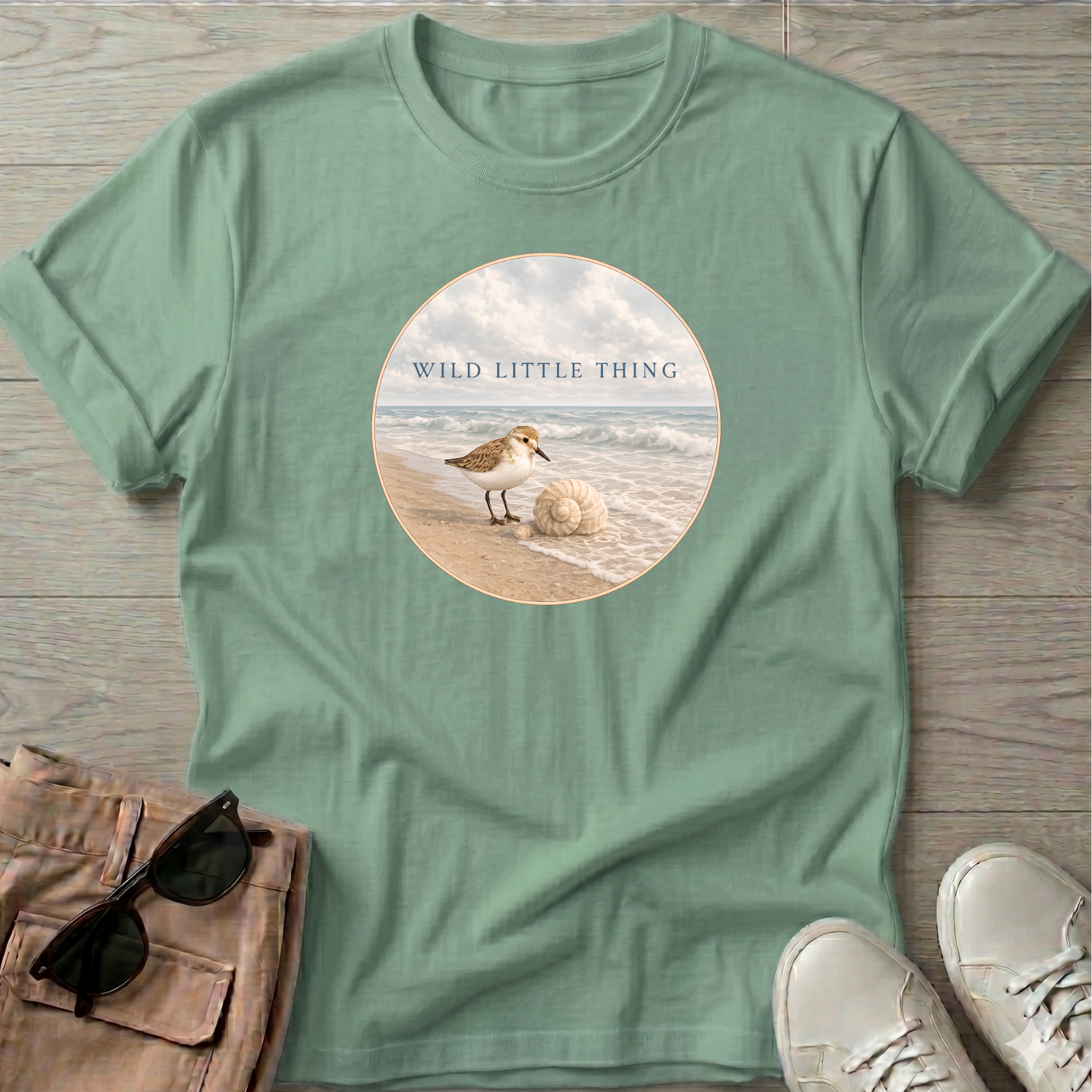 Wild Little Thing Sandpiper T-Shirt