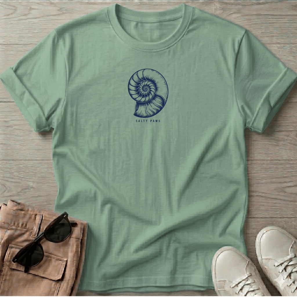 Nautilus Shell T-Shirt — Art Tee