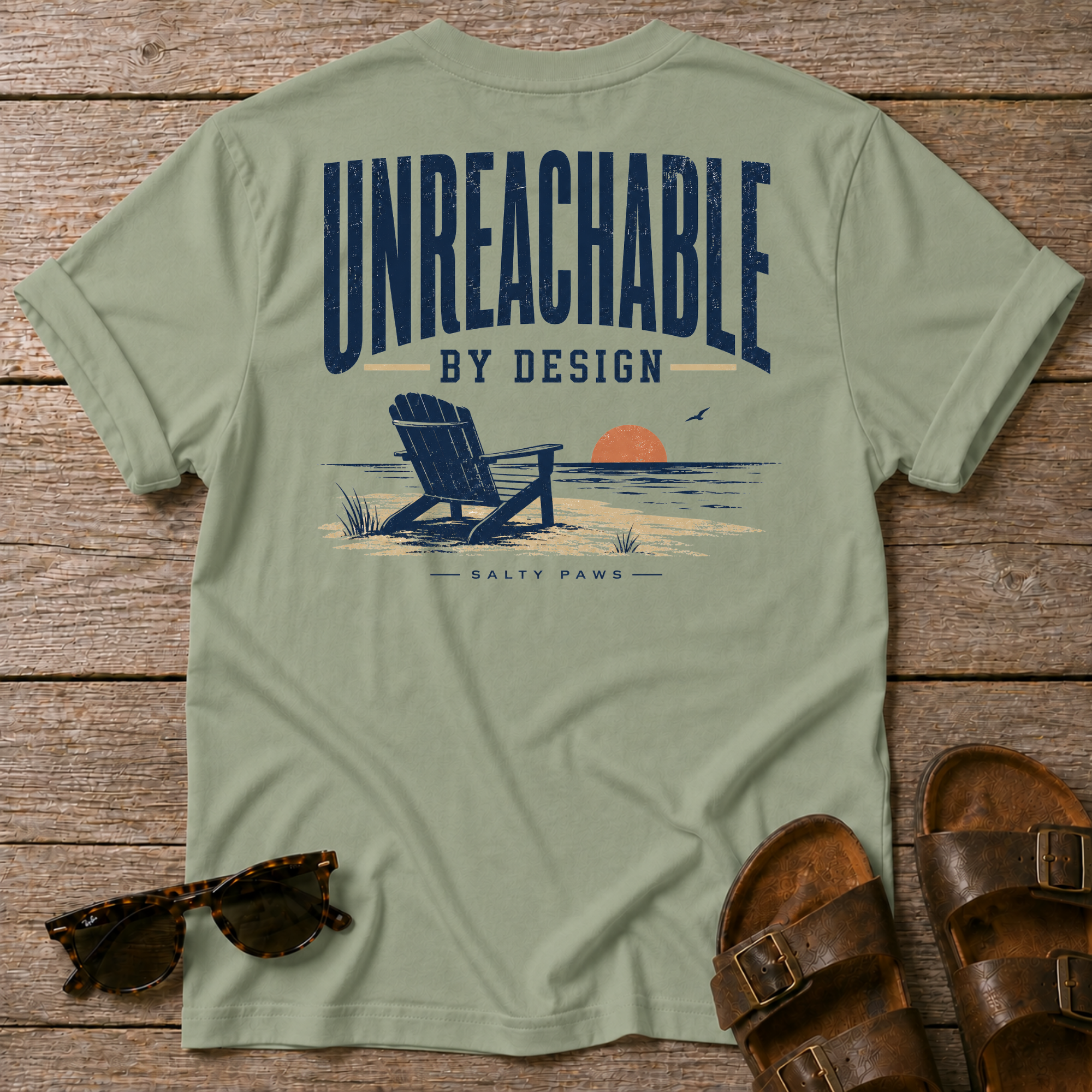 Unreachable BACK DESIGN T-Shirt — Art Tee