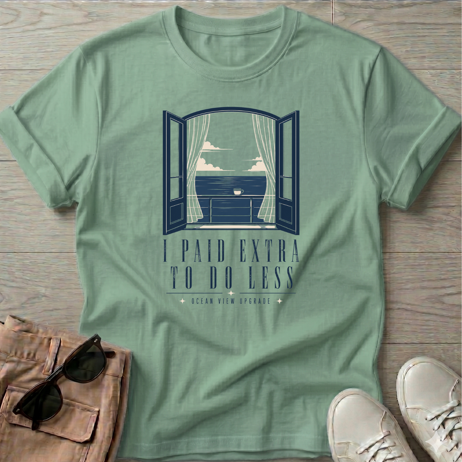 Paid More Do Less Cruise T-Shirt