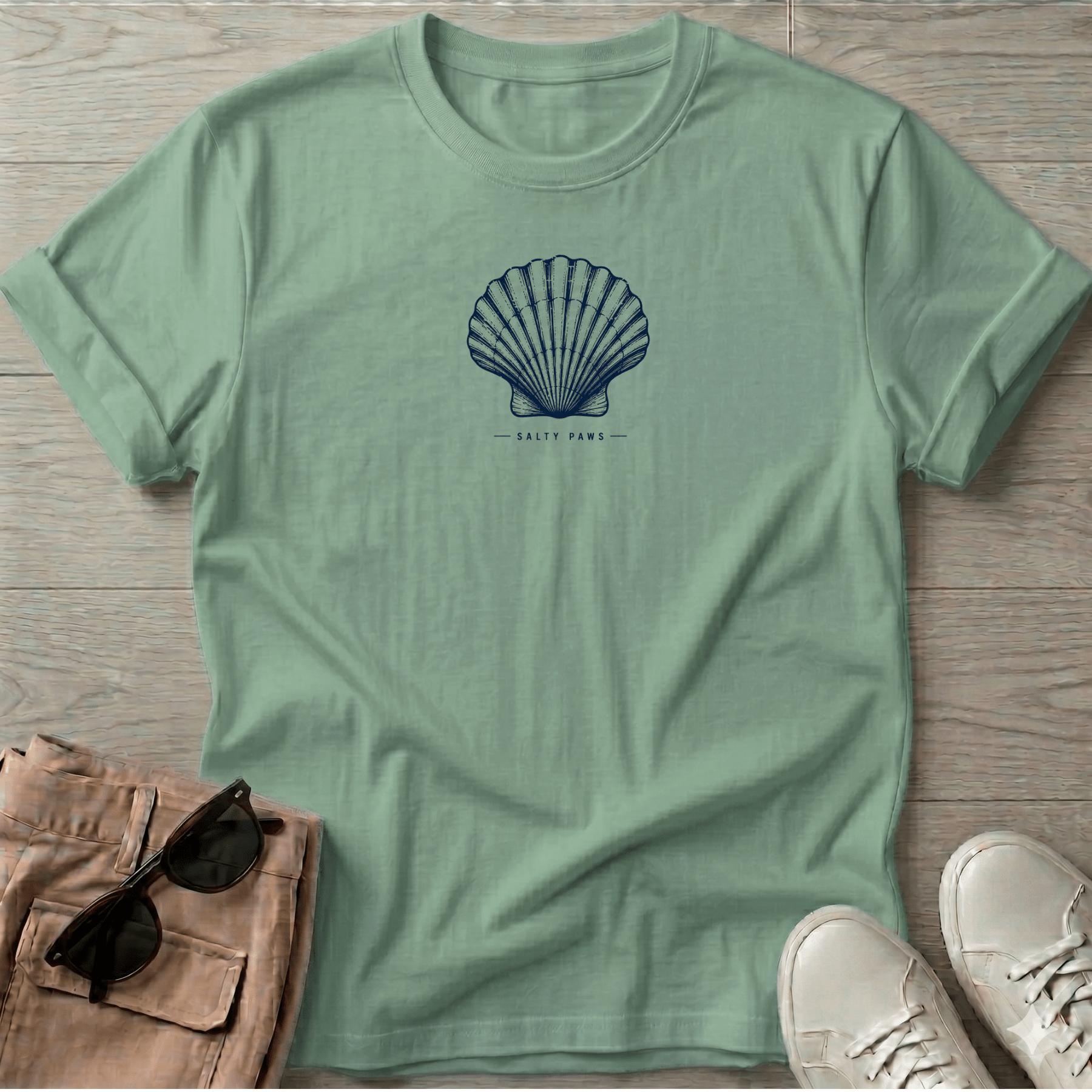 Scallop Shell T-Shirt — Art Tee
