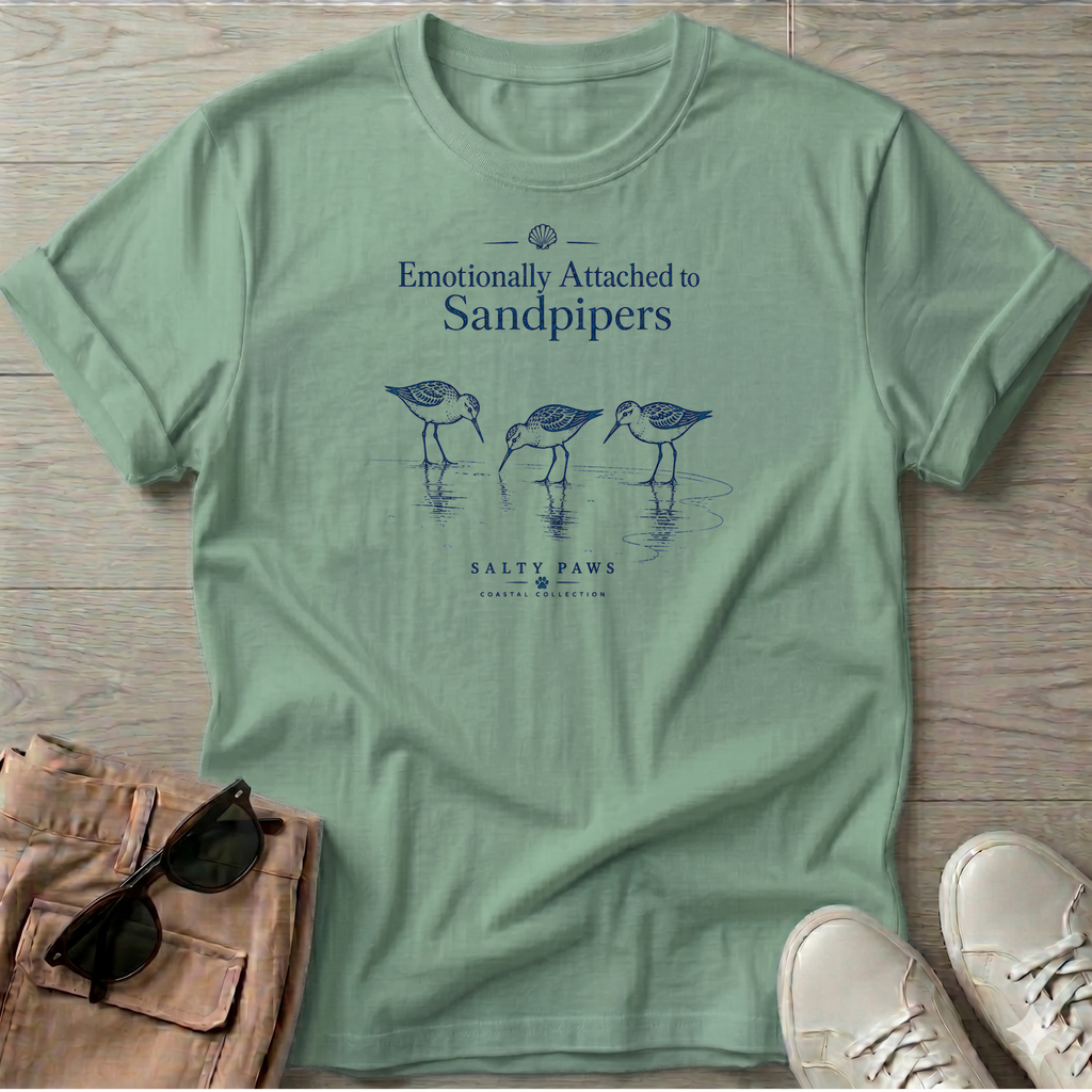 Emotionally Attached Sandpipers T-Shirt