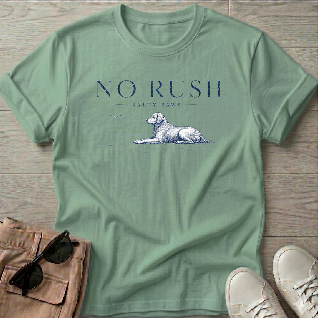 No Rush 2 FB Dog T-Shirt