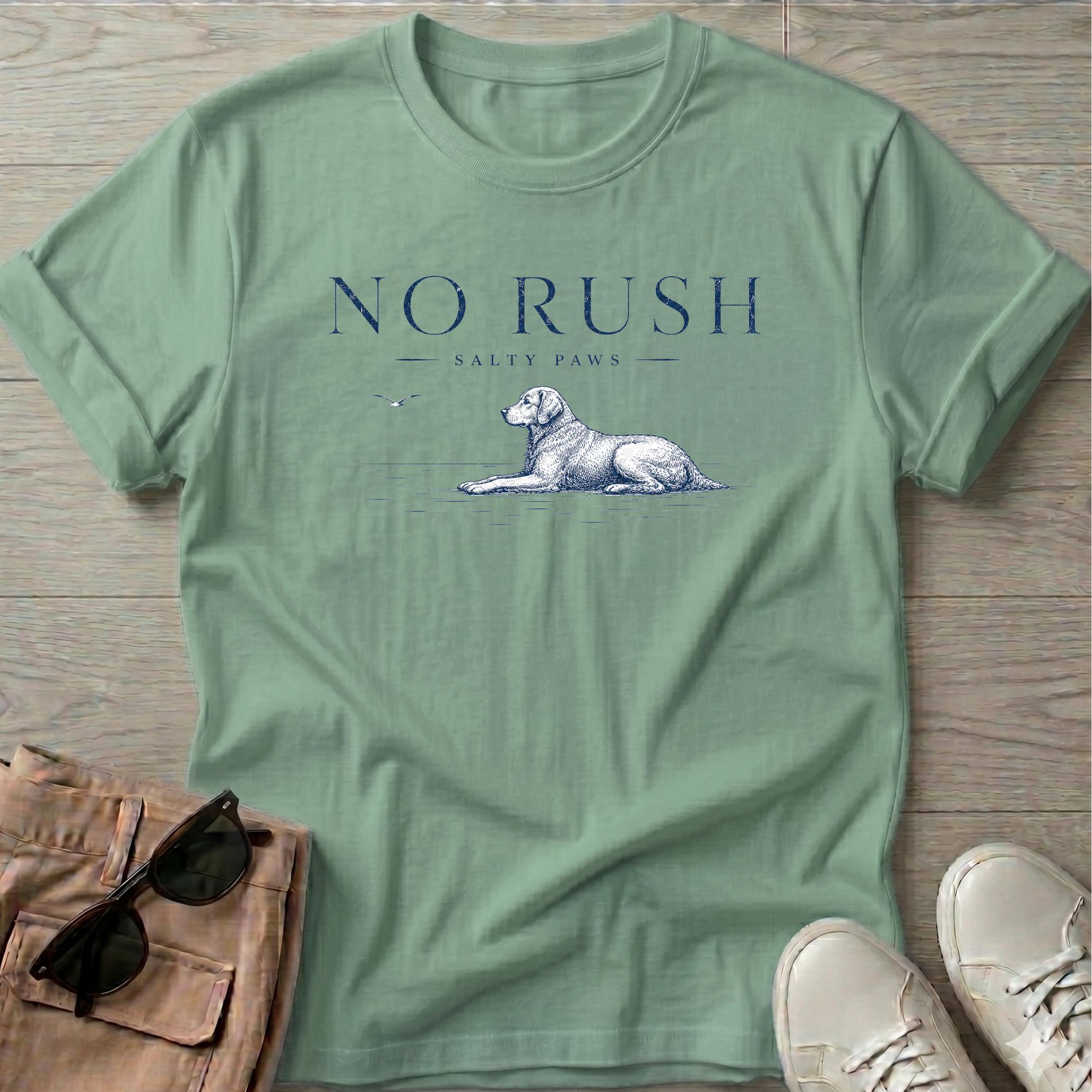 No Rush 2 FB Dog T-Shirt