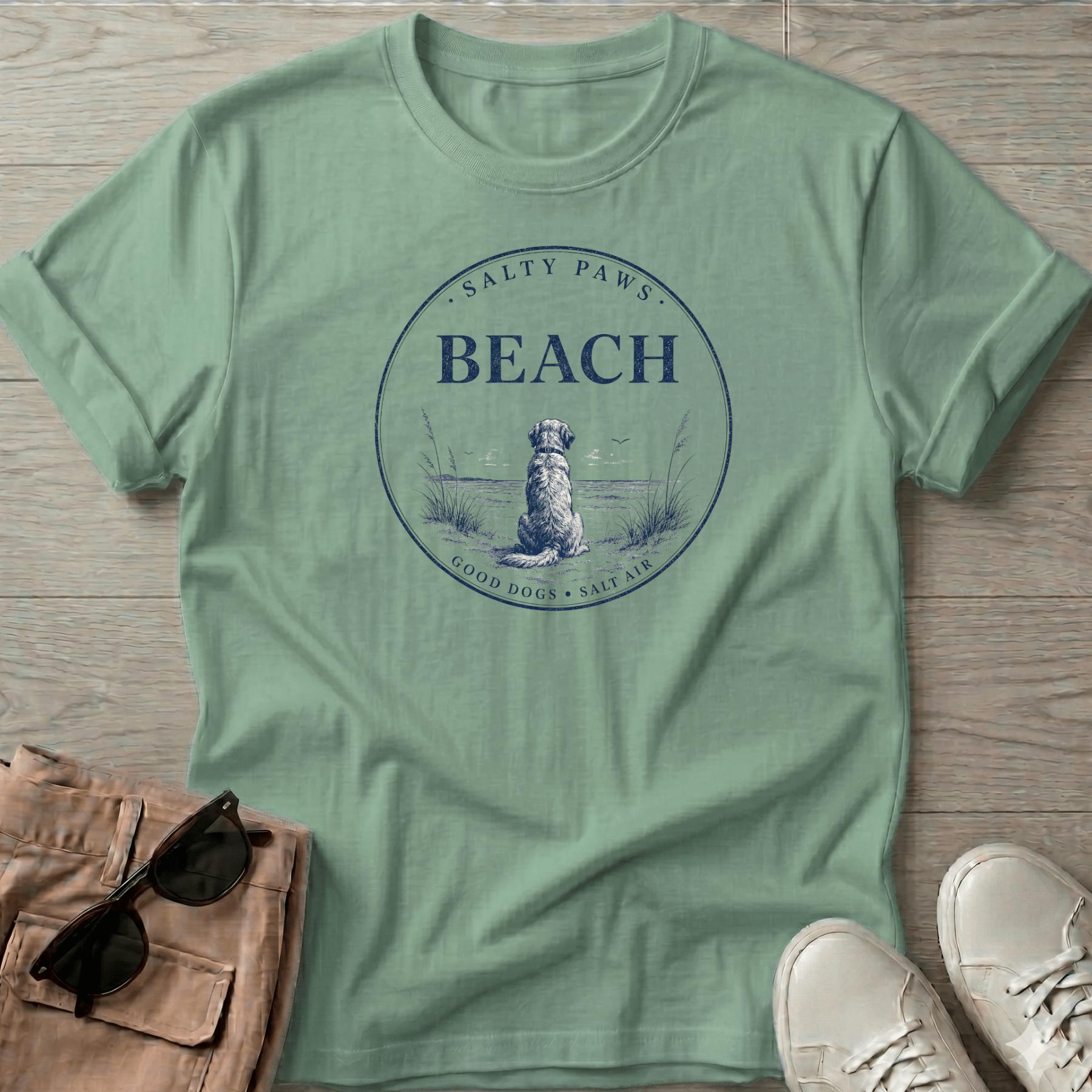 Beach Good Dogs Salt Air T-Shirt