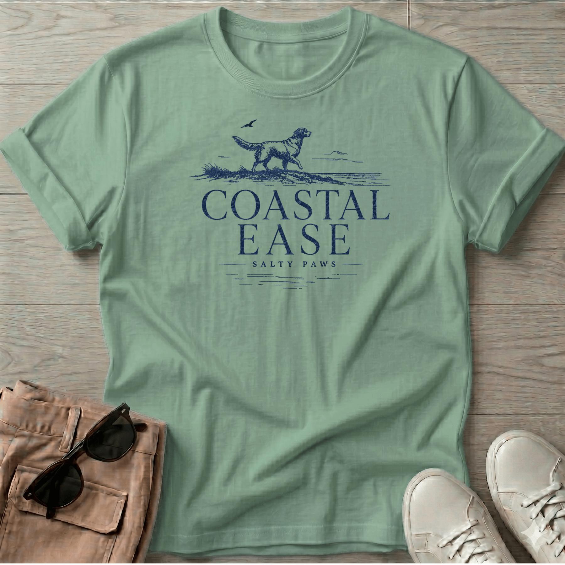 Coastal Ease Dog T-Shirt