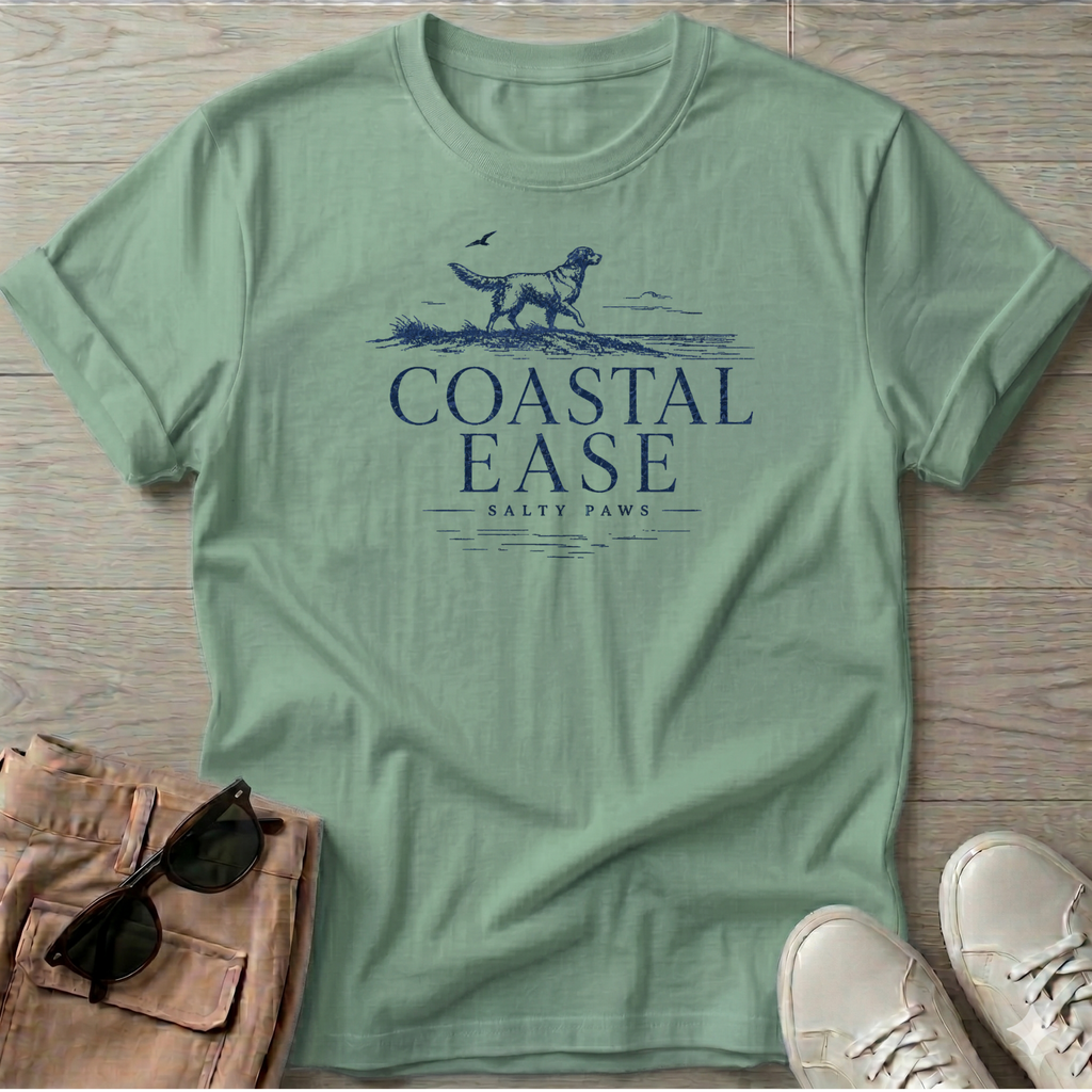 Coastal Ease Dog T-Shirt