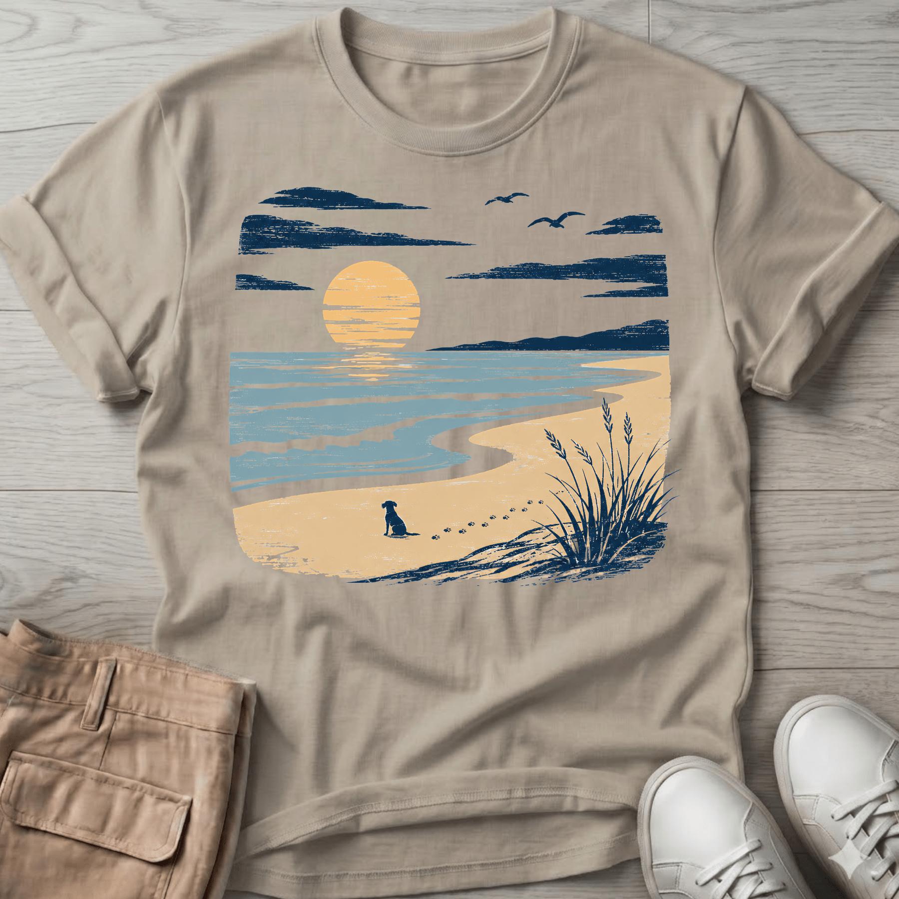 Coastal Sunset T-Shirt Vacation