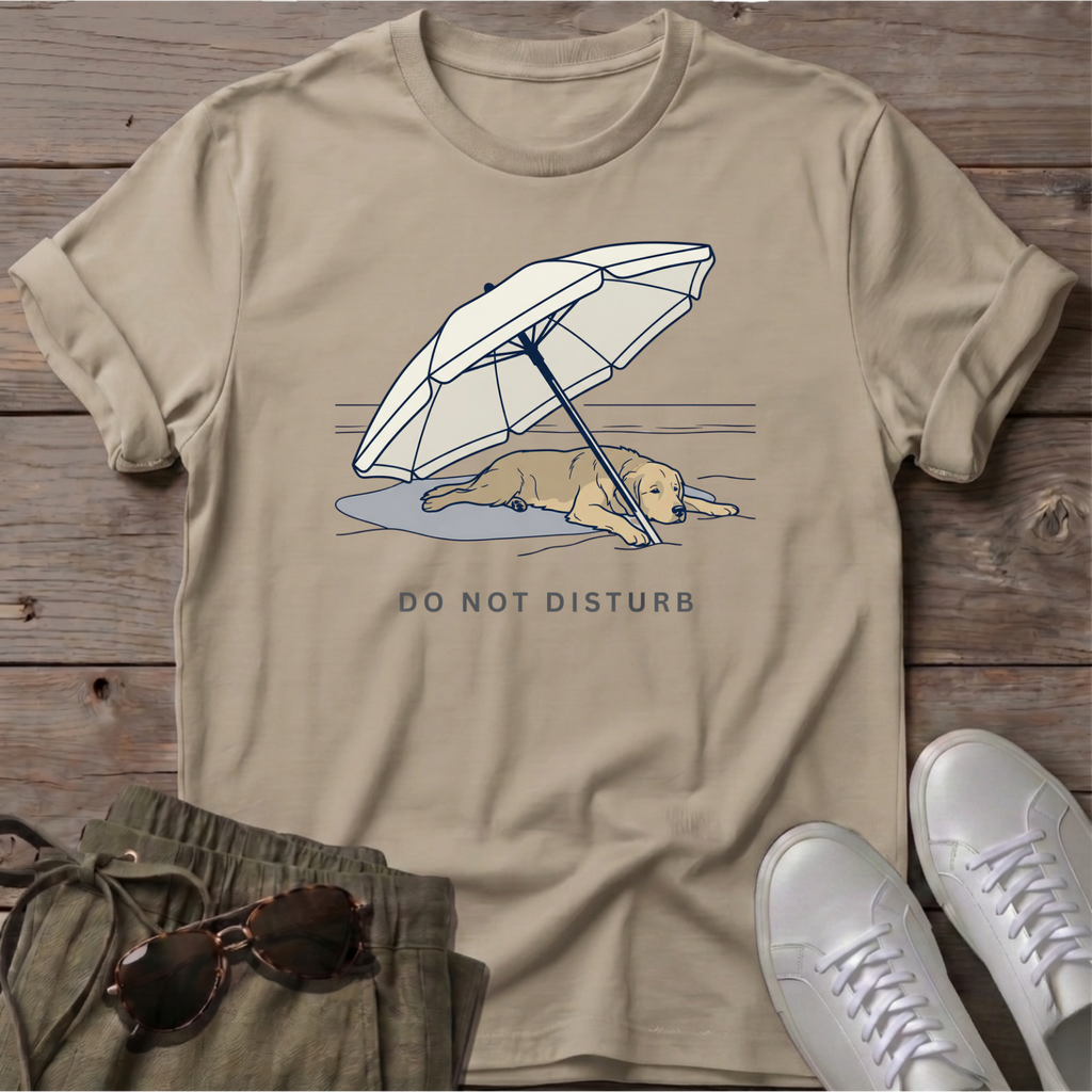 Golden Retriever NOT DISTURB T-Shirt