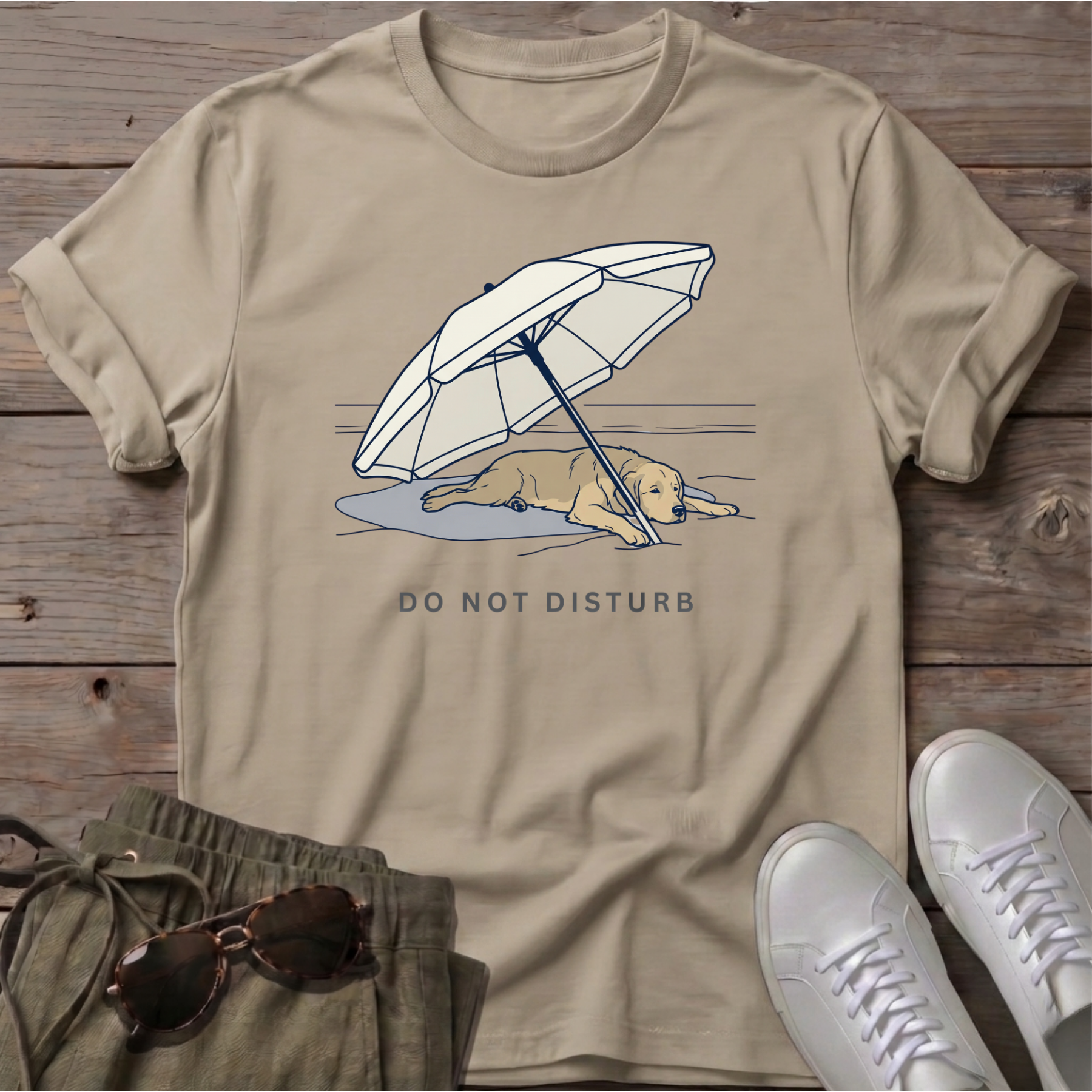 Golden Retriever NOT DISTURB T-Shirt