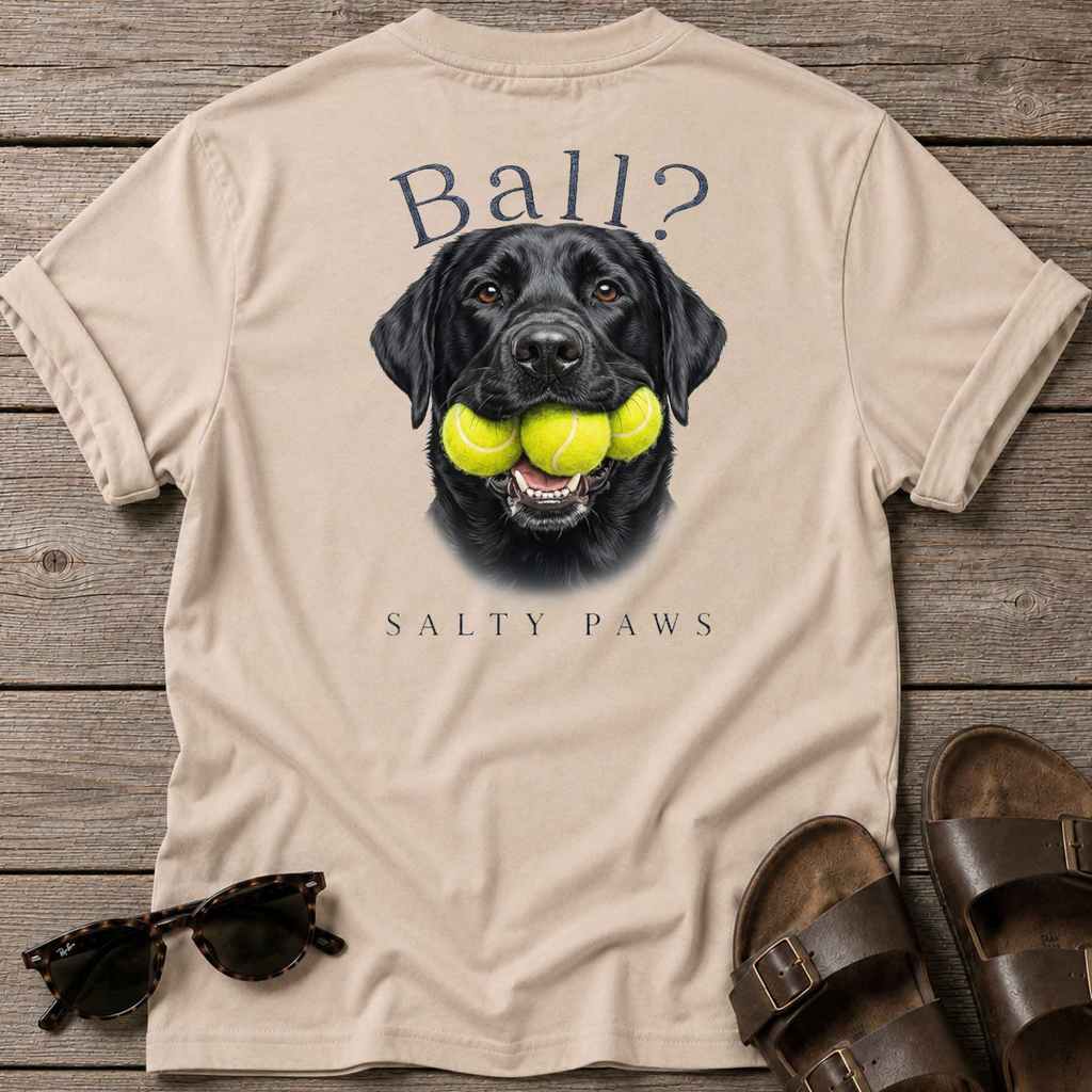 Ball? Black Lab T-Shirt