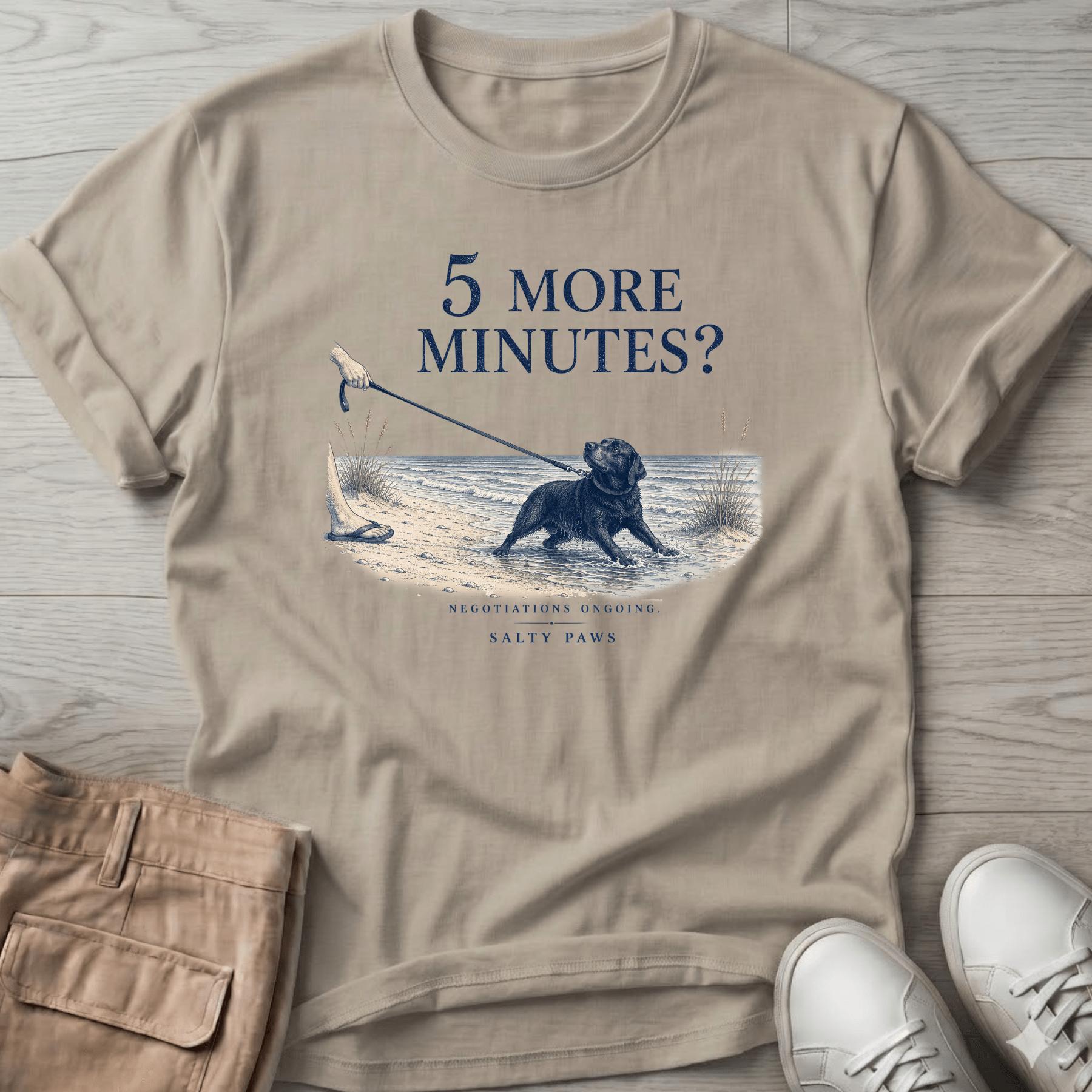 5 More Minutes? Labrador T-Shirt