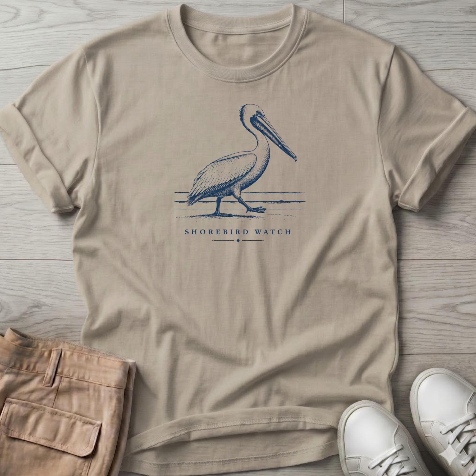 Pelican Walking T-Shirt