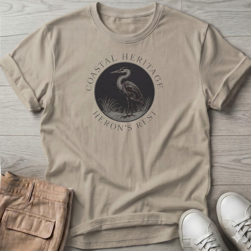 Coastal Heritage Heron T-Shirt
