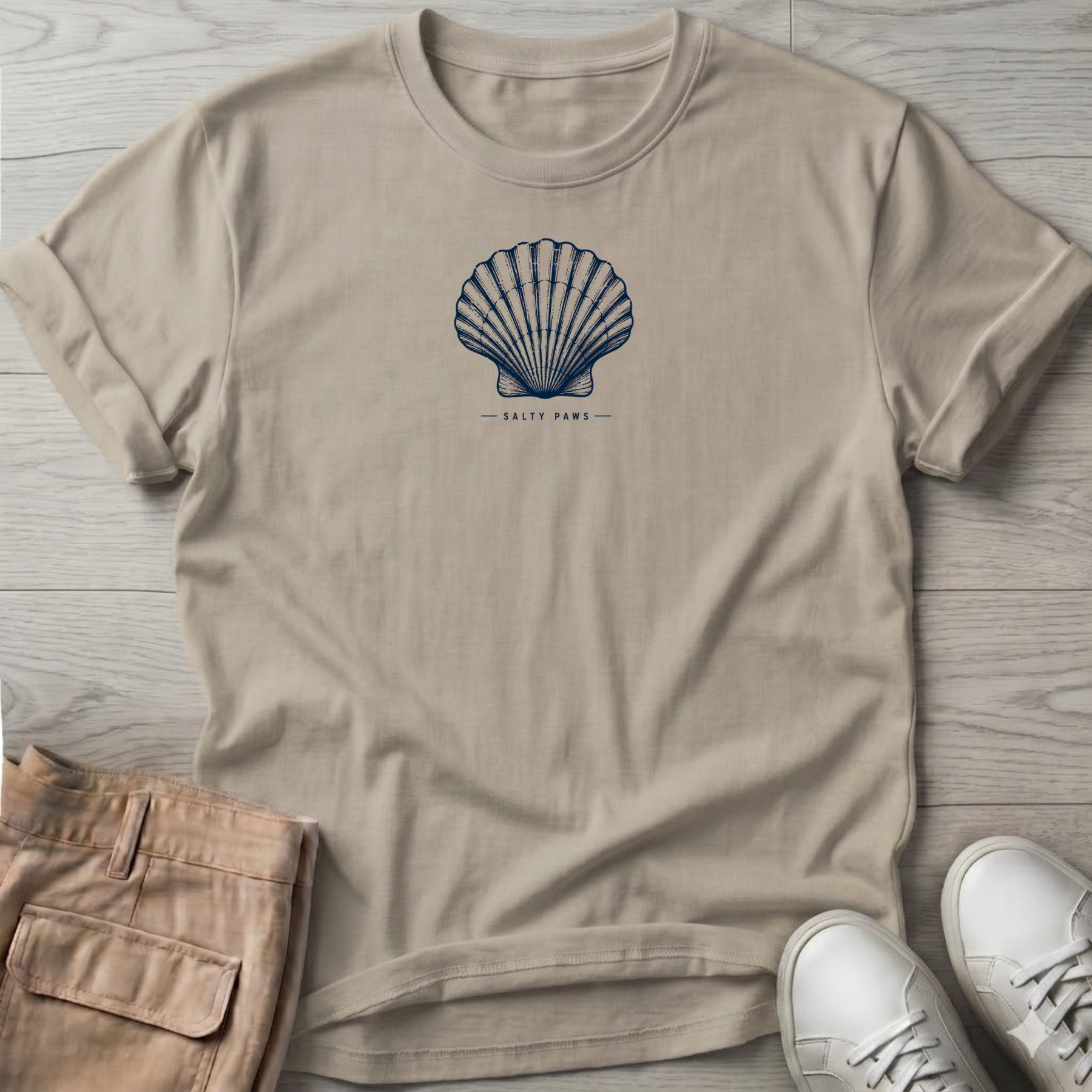 Clam Shell T-Shirt — Art Tee