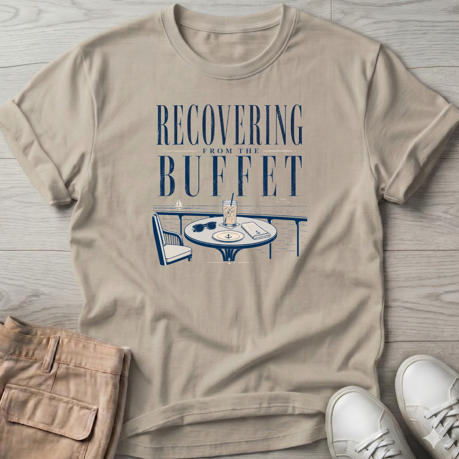 Recovering from Buffet Cruise T-Shirt