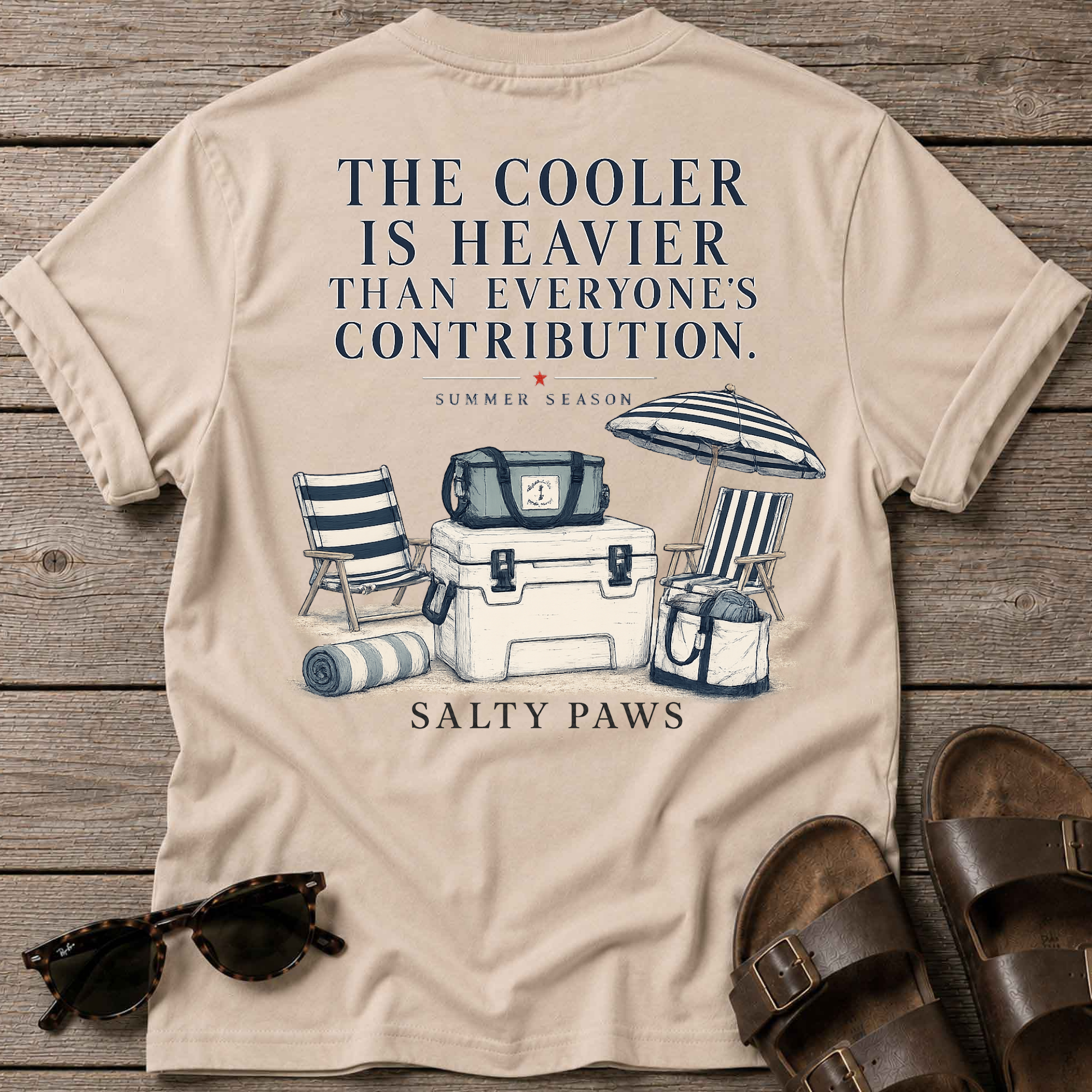 Cooler Heavier than Contribution T-Shirt