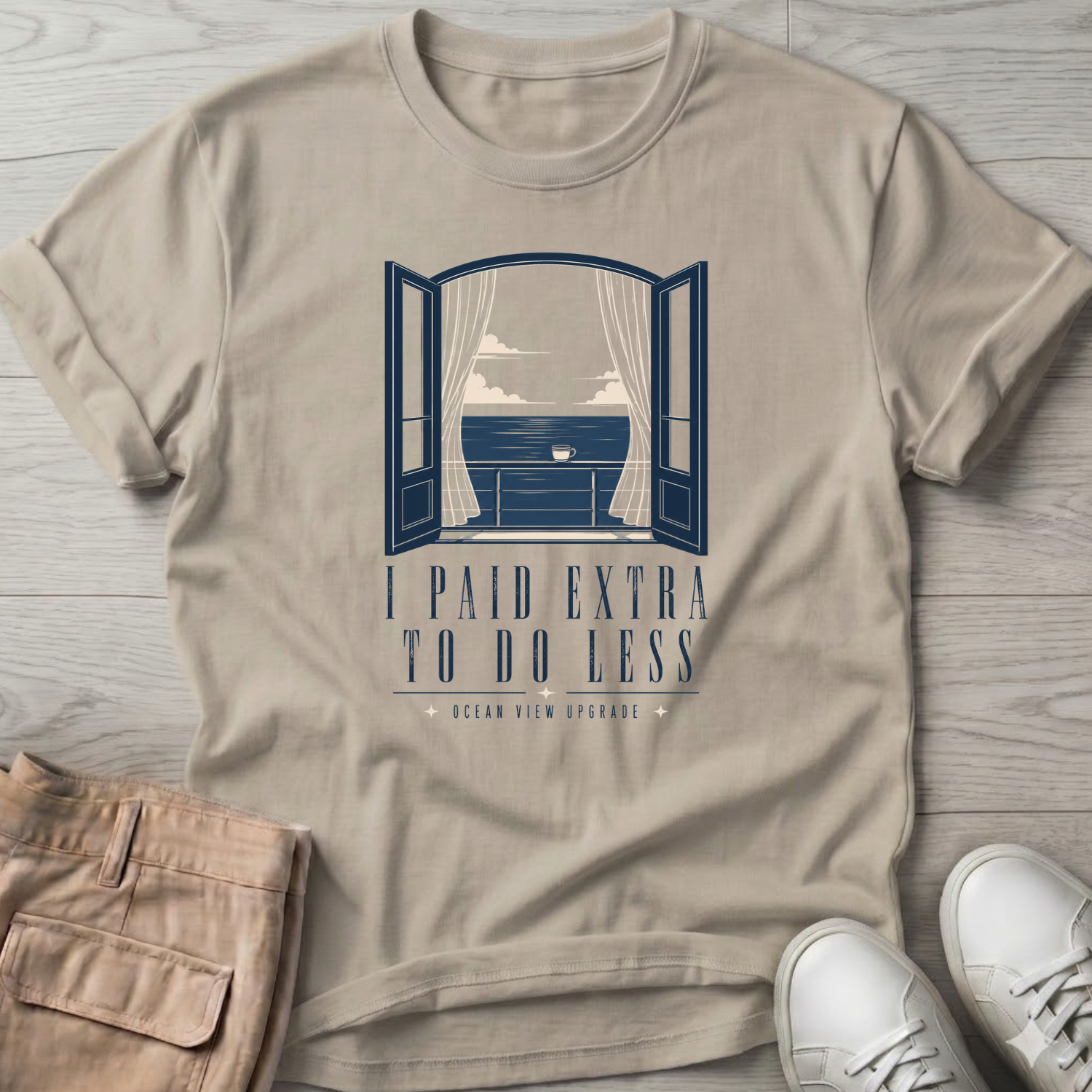 Paid More Do Less Cruise T-Shirt