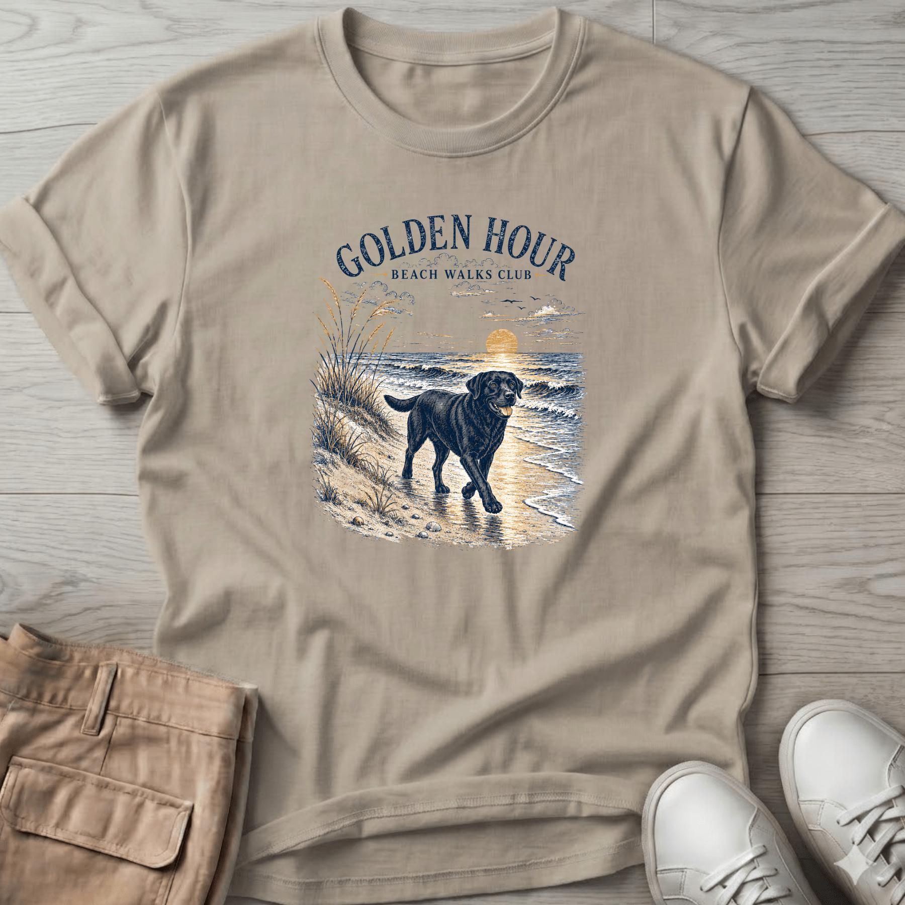 Lab Golden Hour T-Shirt Vacation