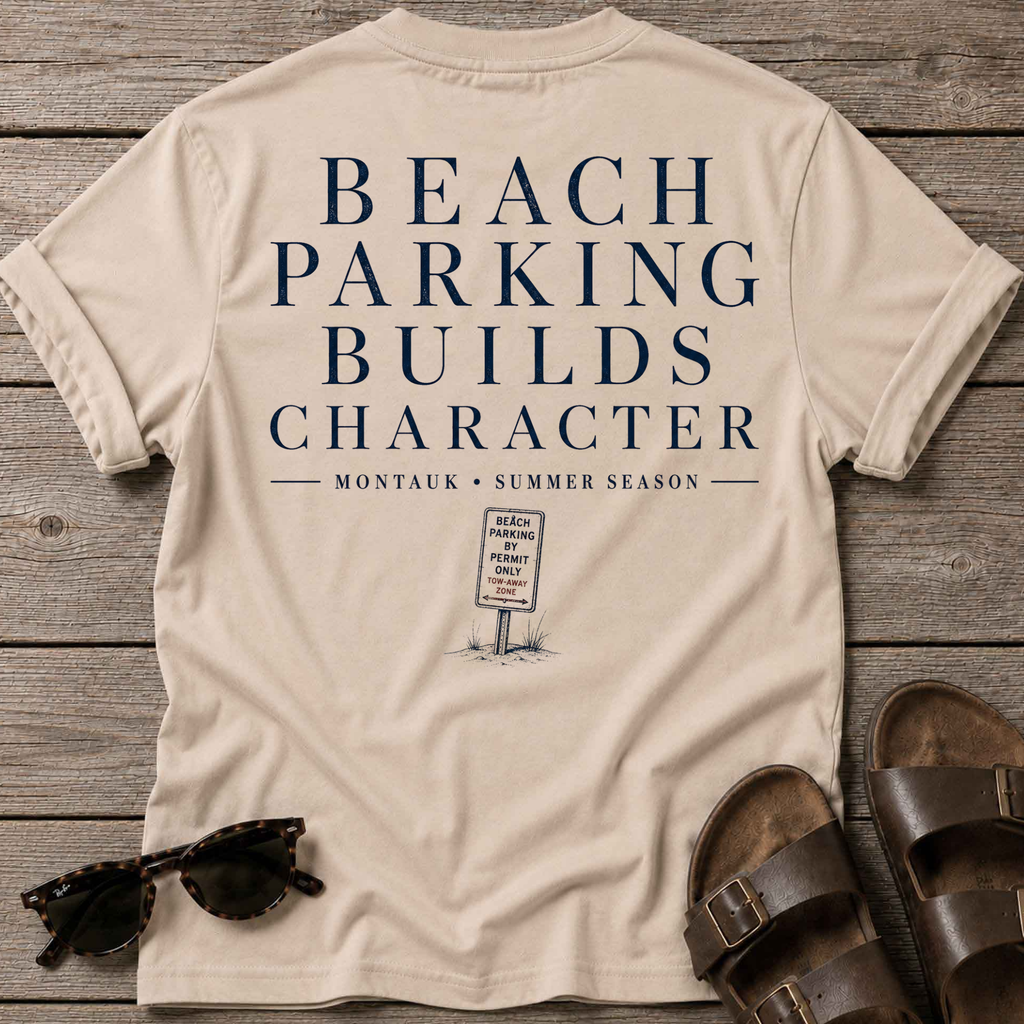 Beach Parking Montauk T-Shirt