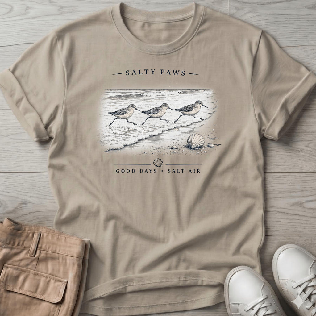 Running Sandpipers (aren't they always?) T-Shirt Vacation
