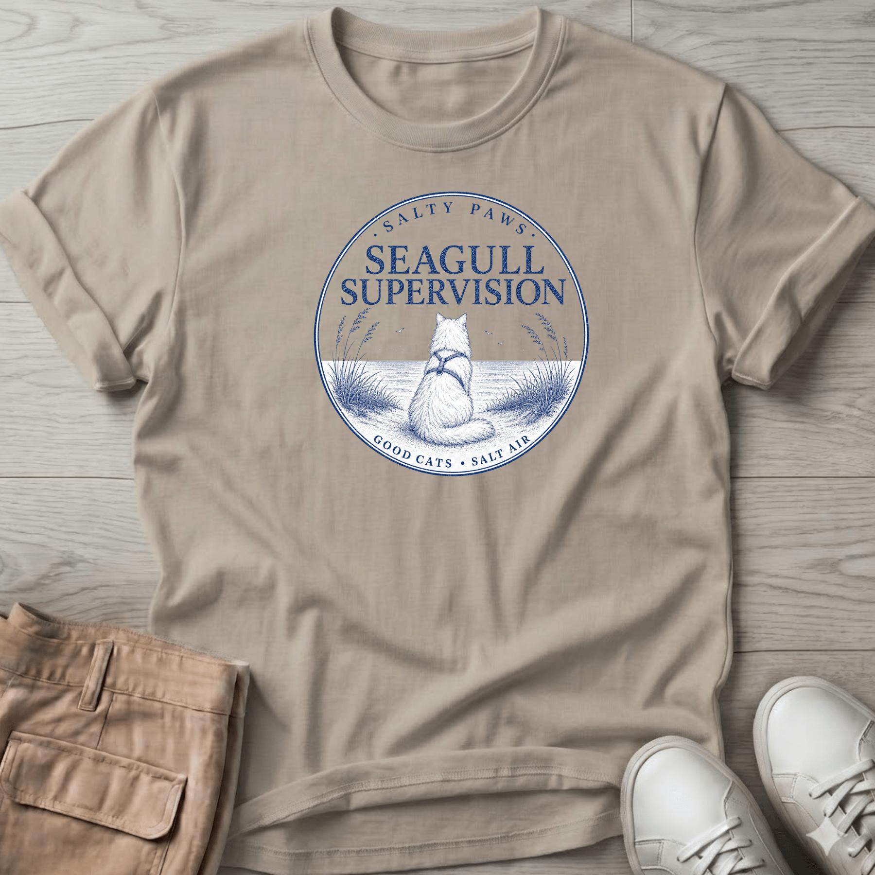 Seagull Super Cat T-Shirt