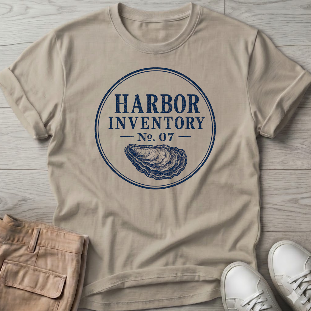 Harbor Inv Oyster BACK DESIGN T-Shirt
