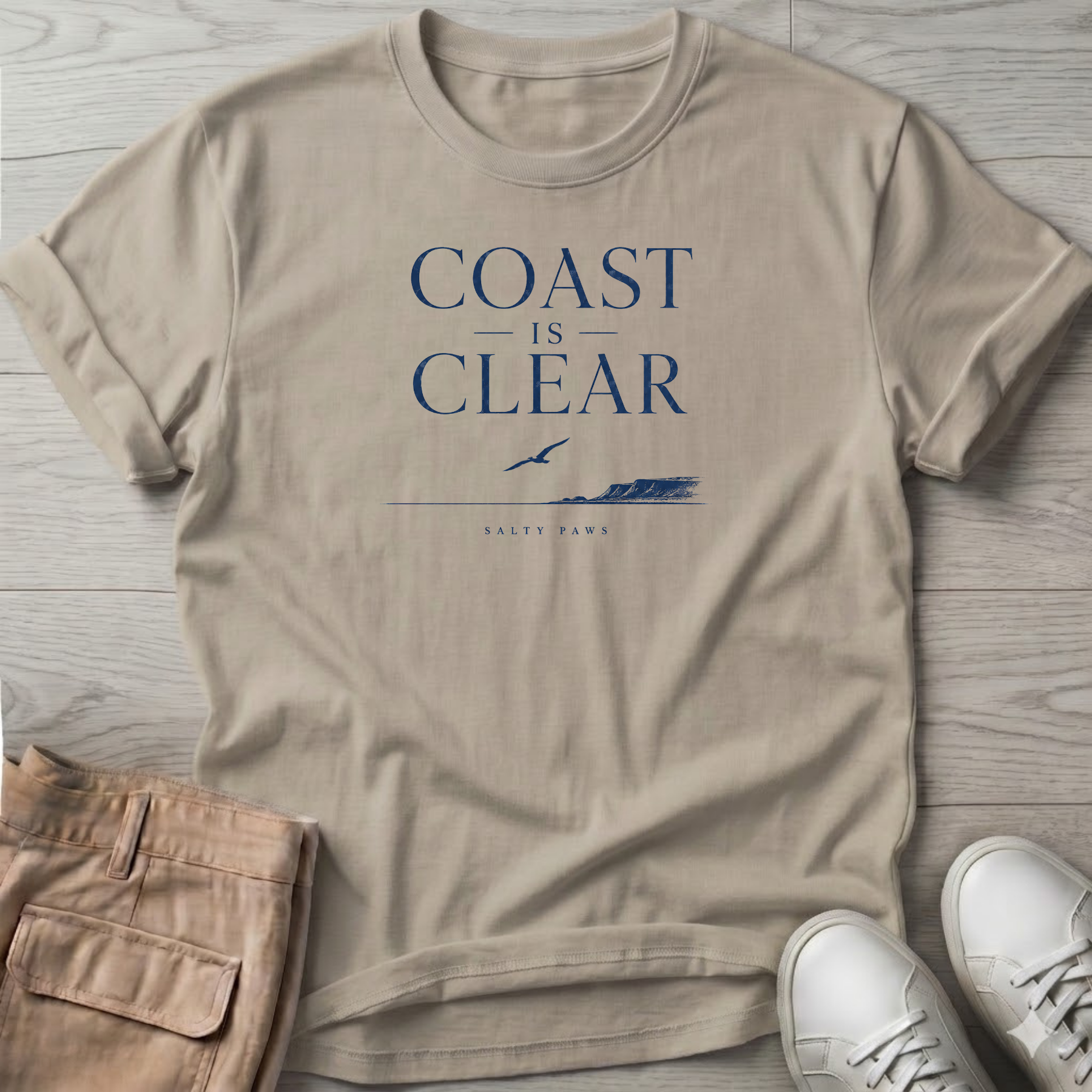 Coast is Clear T-Shirt — Art Tee