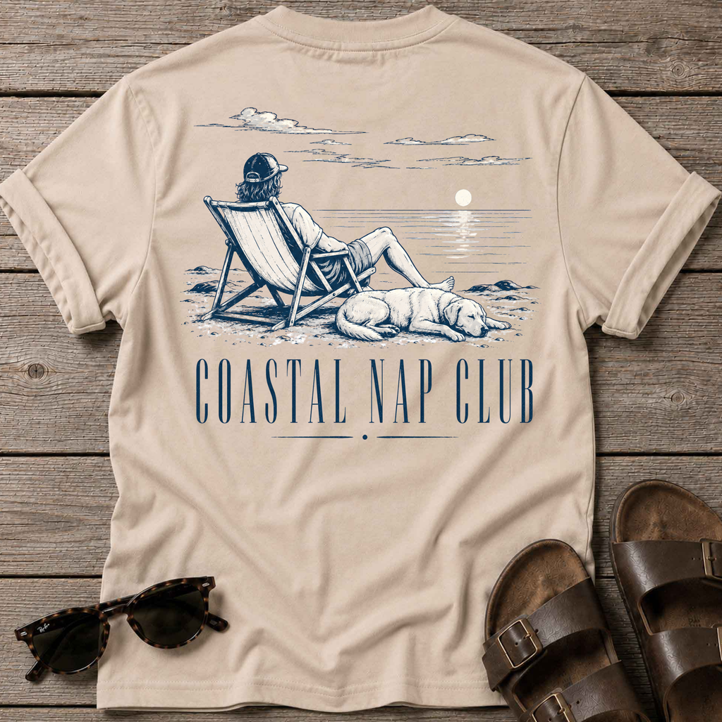 Coastal Nap Club Him T-Shirt