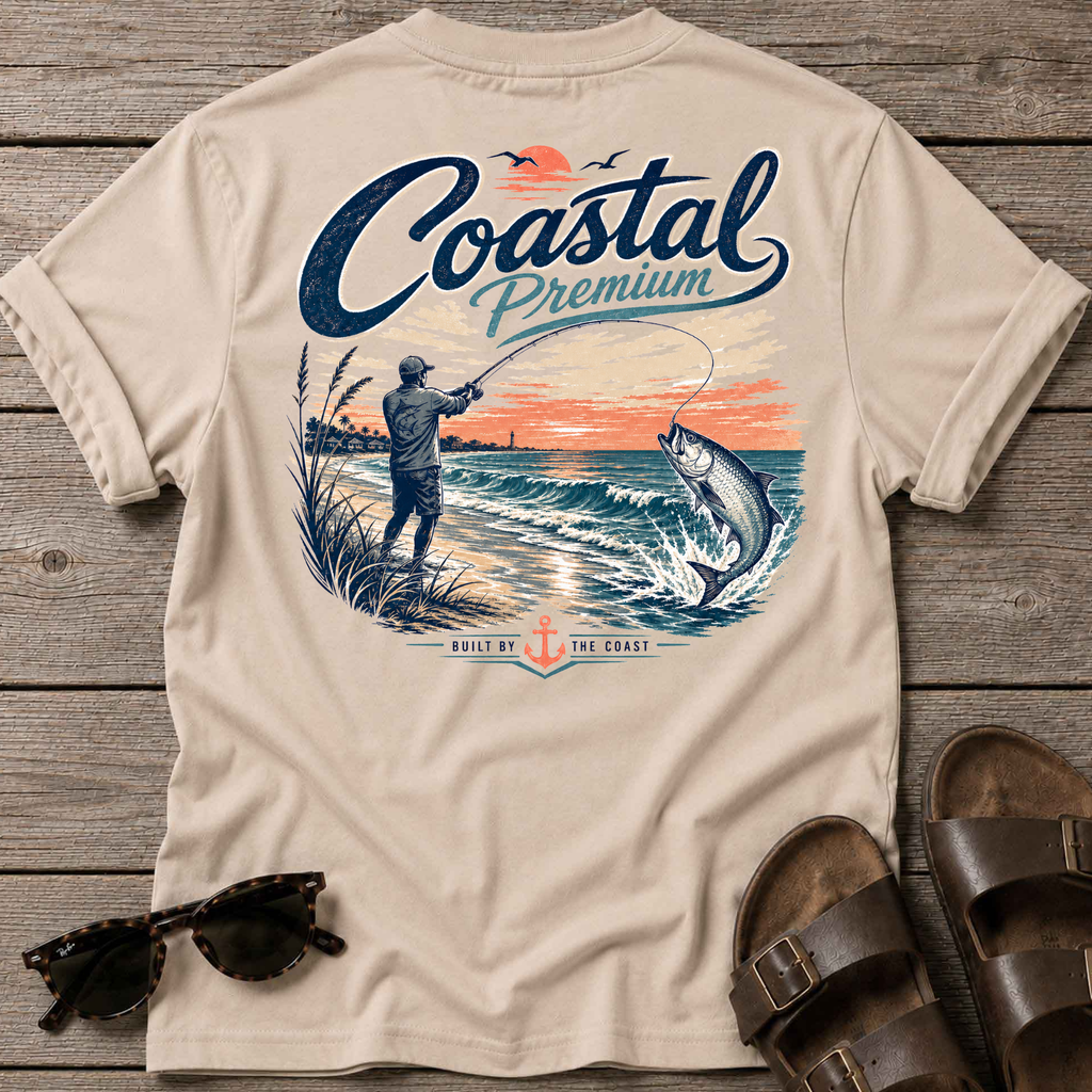 Coastal Premium Fishing T-Shirt
