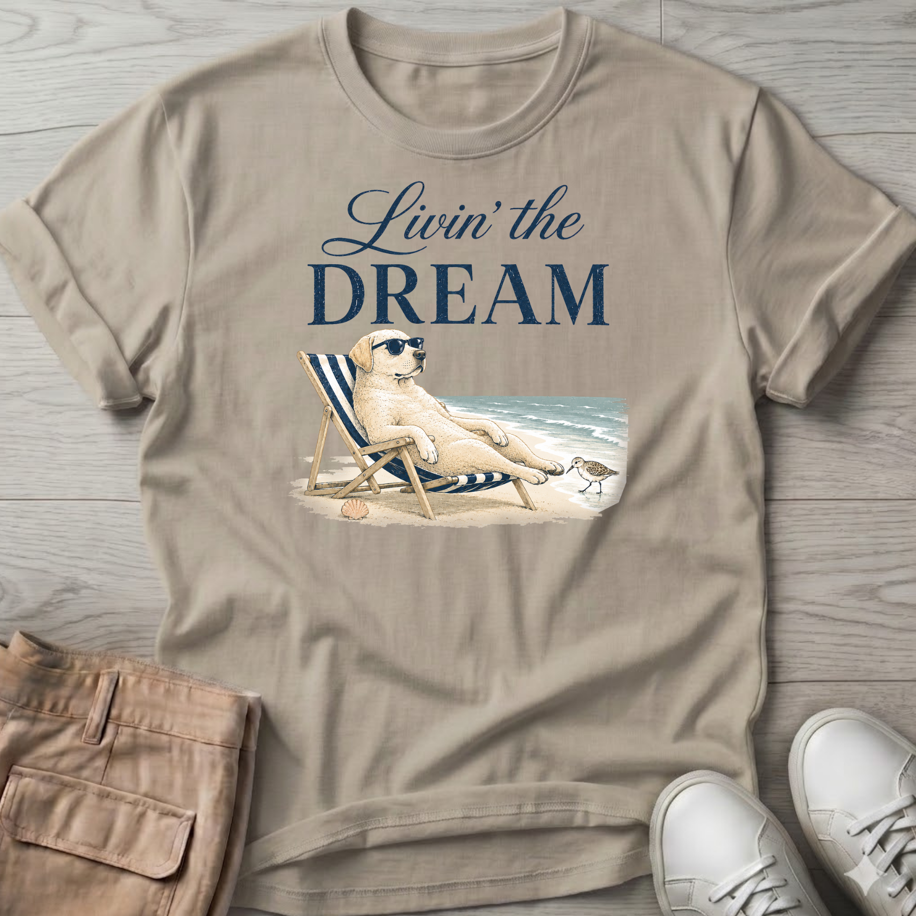 Livin the Dream Golden T-Shirt