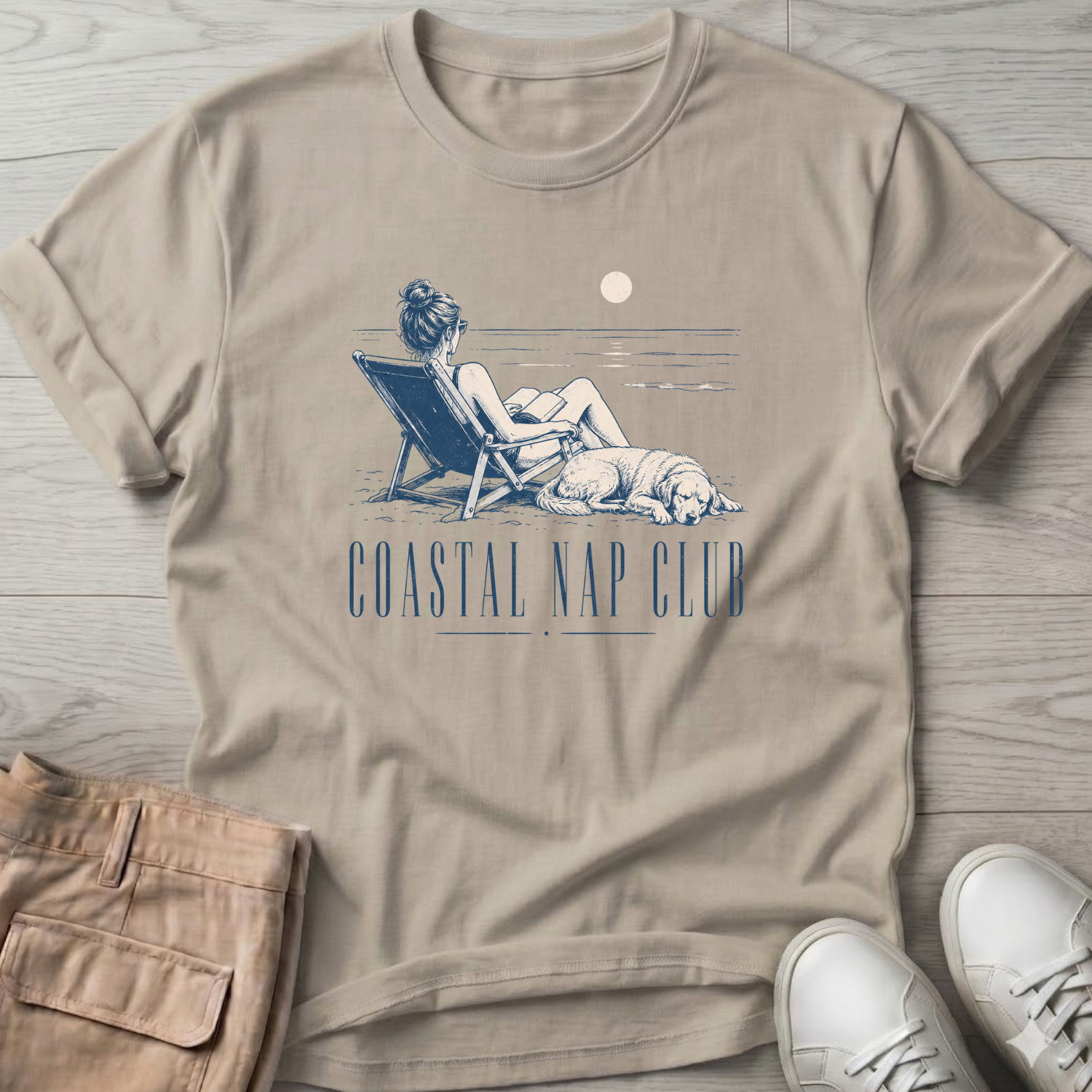 Coastal Nap Club Her T-Shirt
