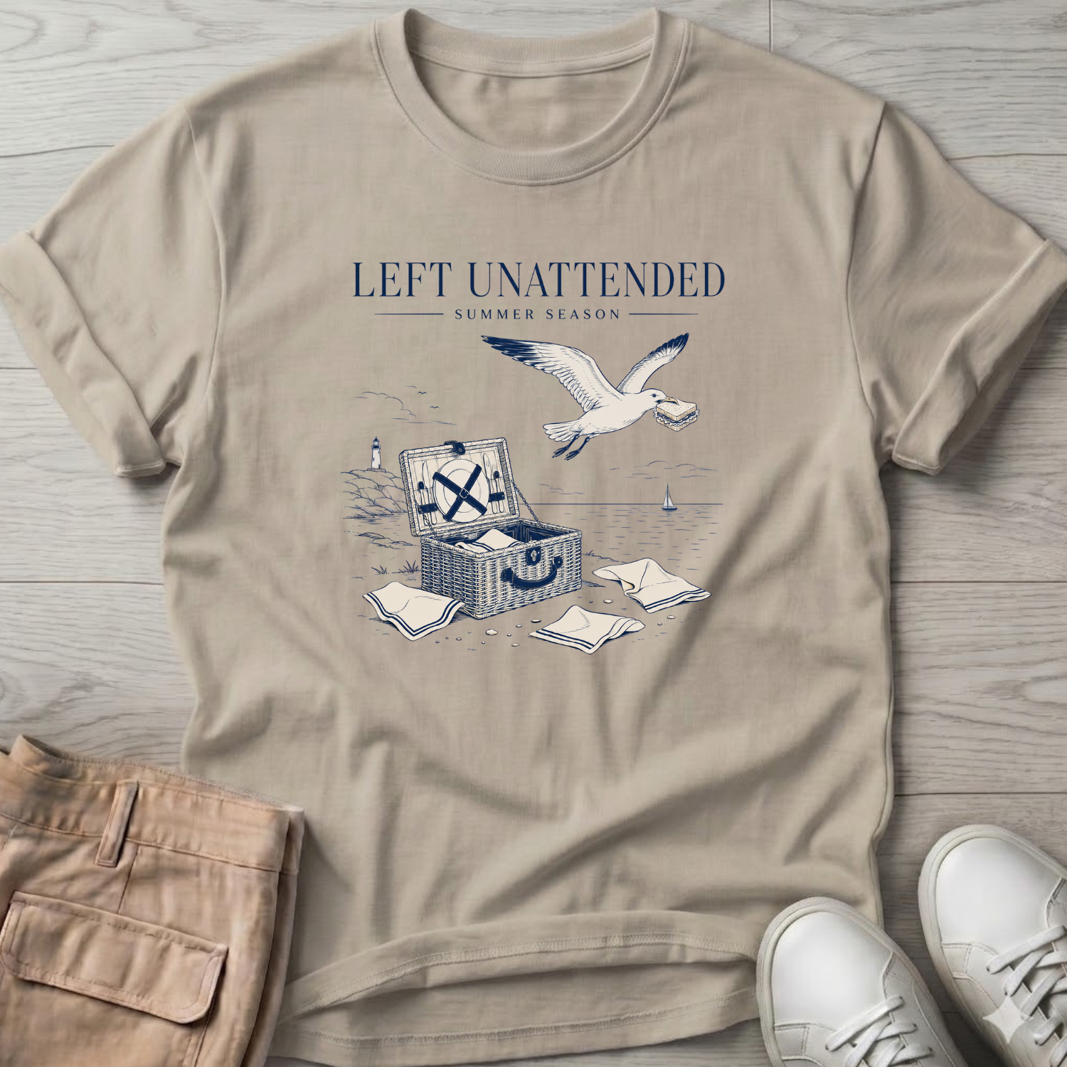 Left Unattended Picnic T-Shirt
