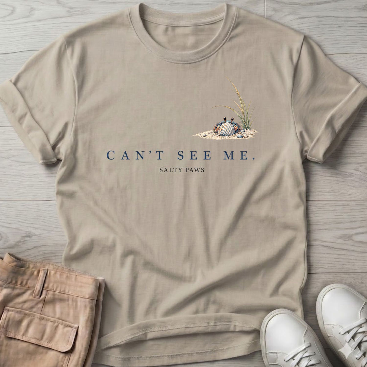 Can't See Me Crab T-Shirt