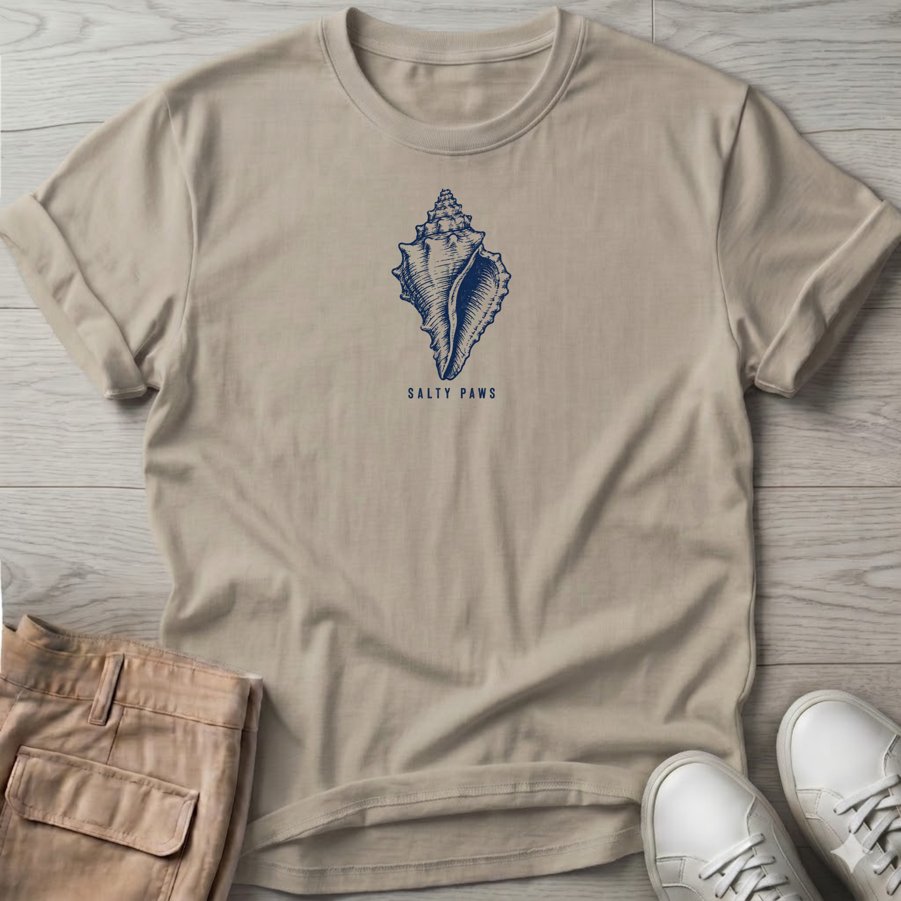 Conche Shell T-Shirt — Art Tee