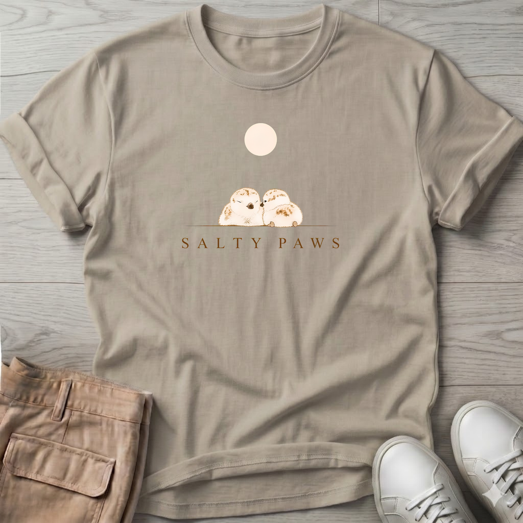 2 Piping Plover Chicks T-Shirt