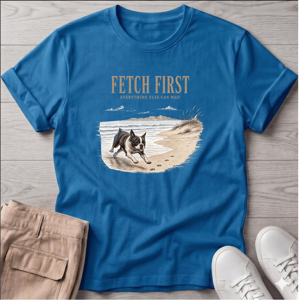 Frenchie Fetch First 2 T-Shirt