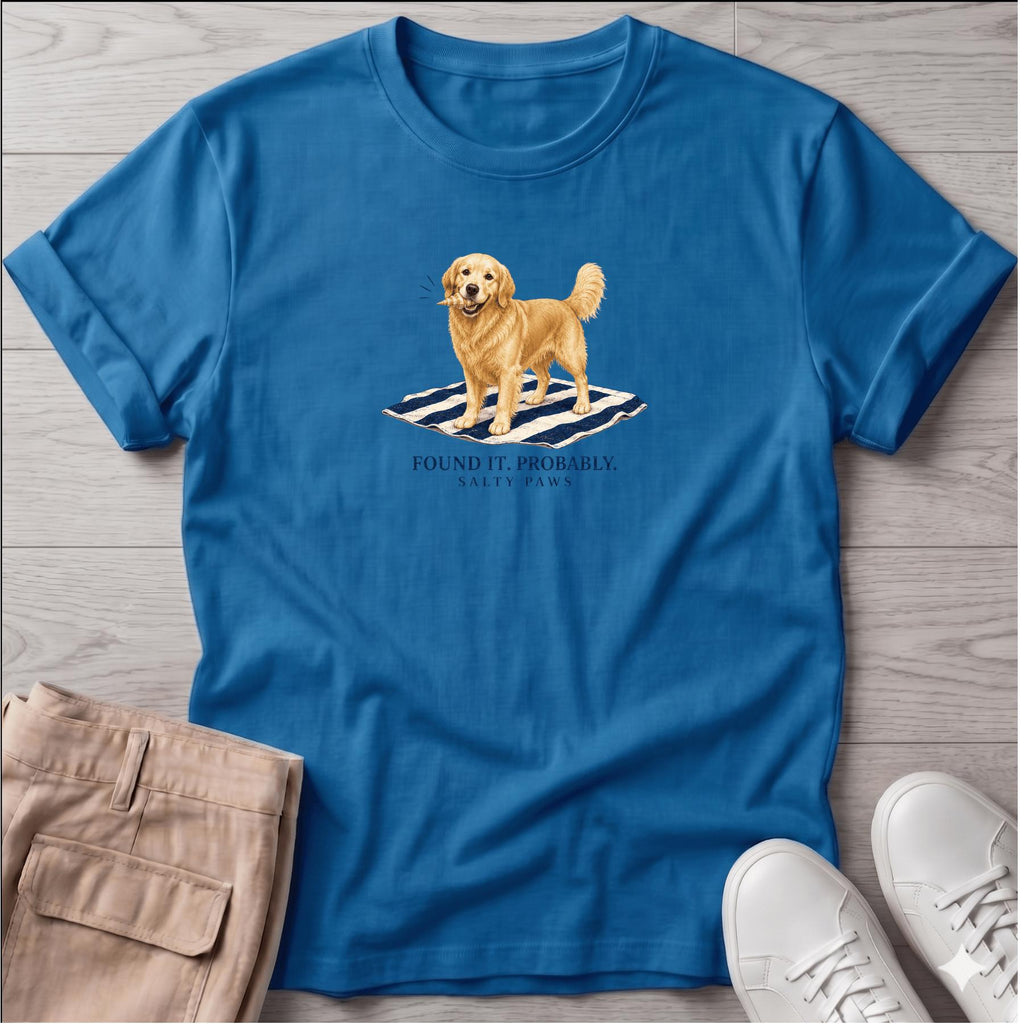 Golden Retriever Shell Dog T-Shirt