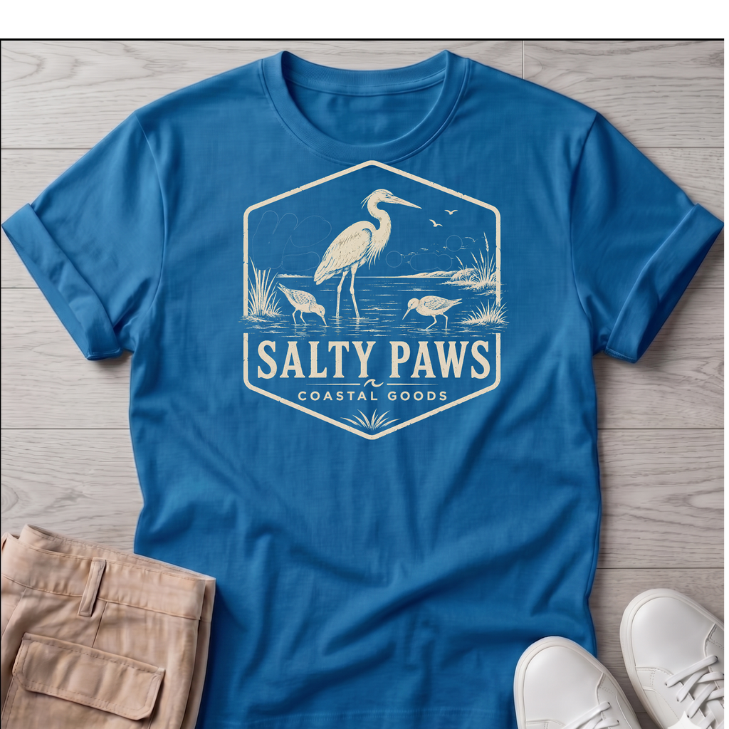 SP Egret Shorebird Shorebirds T-Shirt