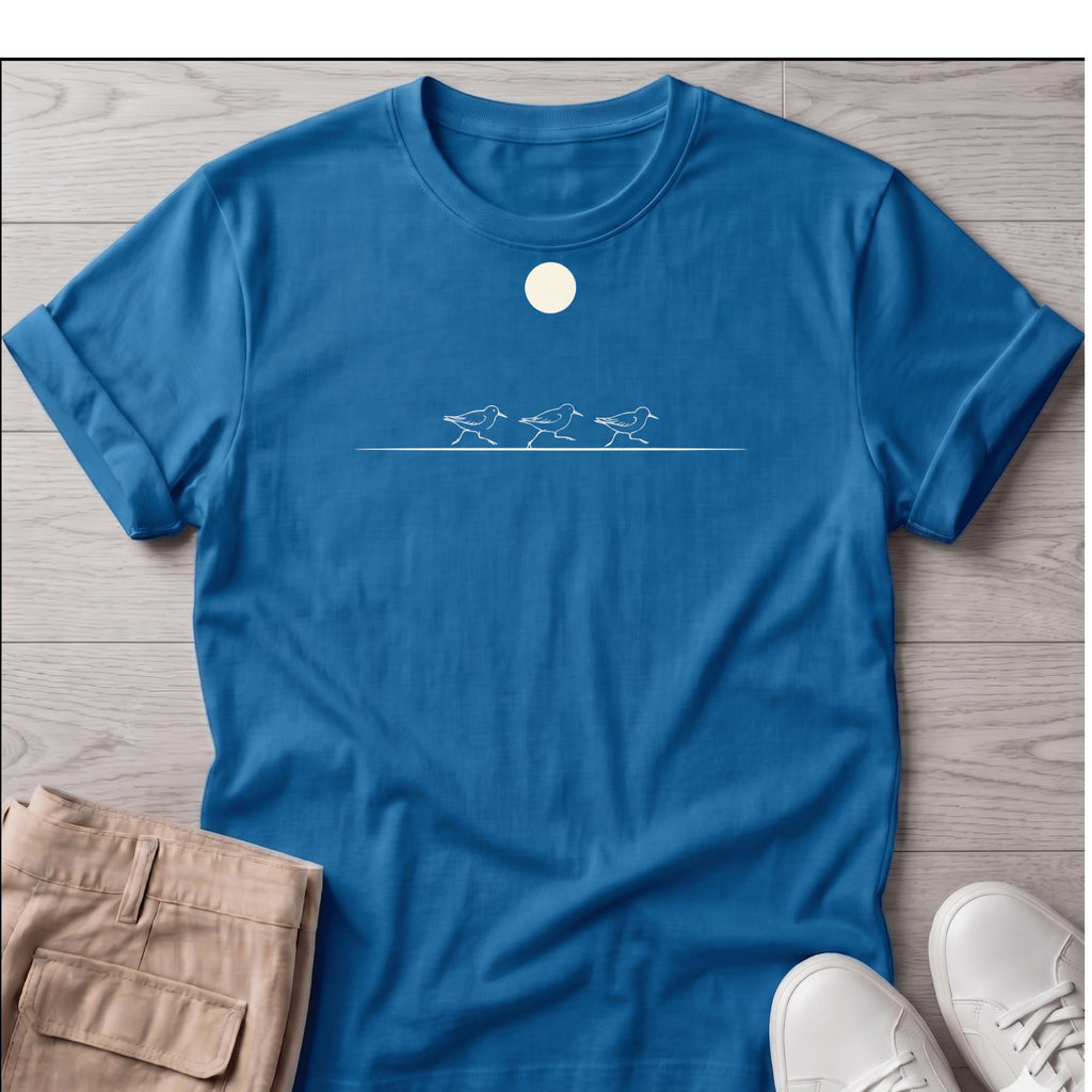 3 Sandpipers Line Art Tee