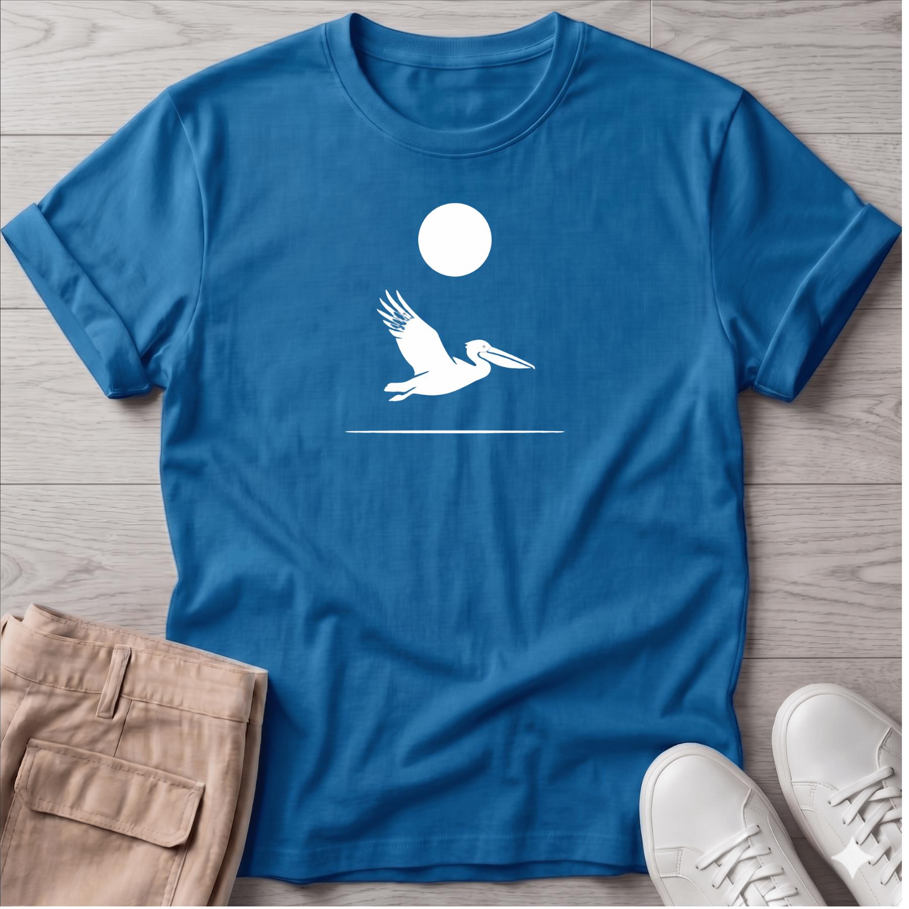 Pelican in Flight T-Shirt