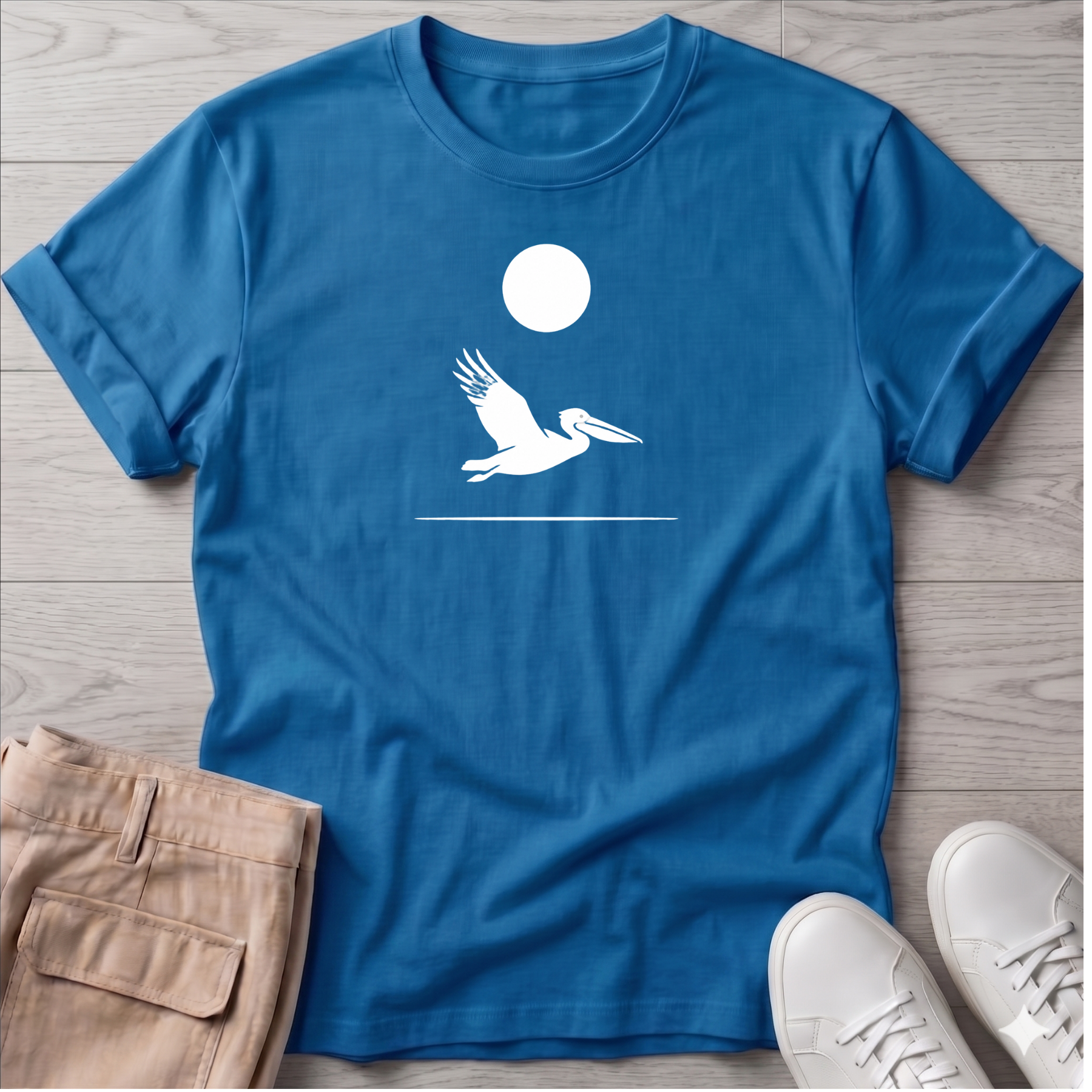 Pelican in Flight T-Shirt