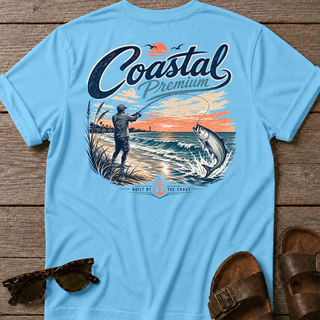 Coastal Premium Fishing T-Shirt