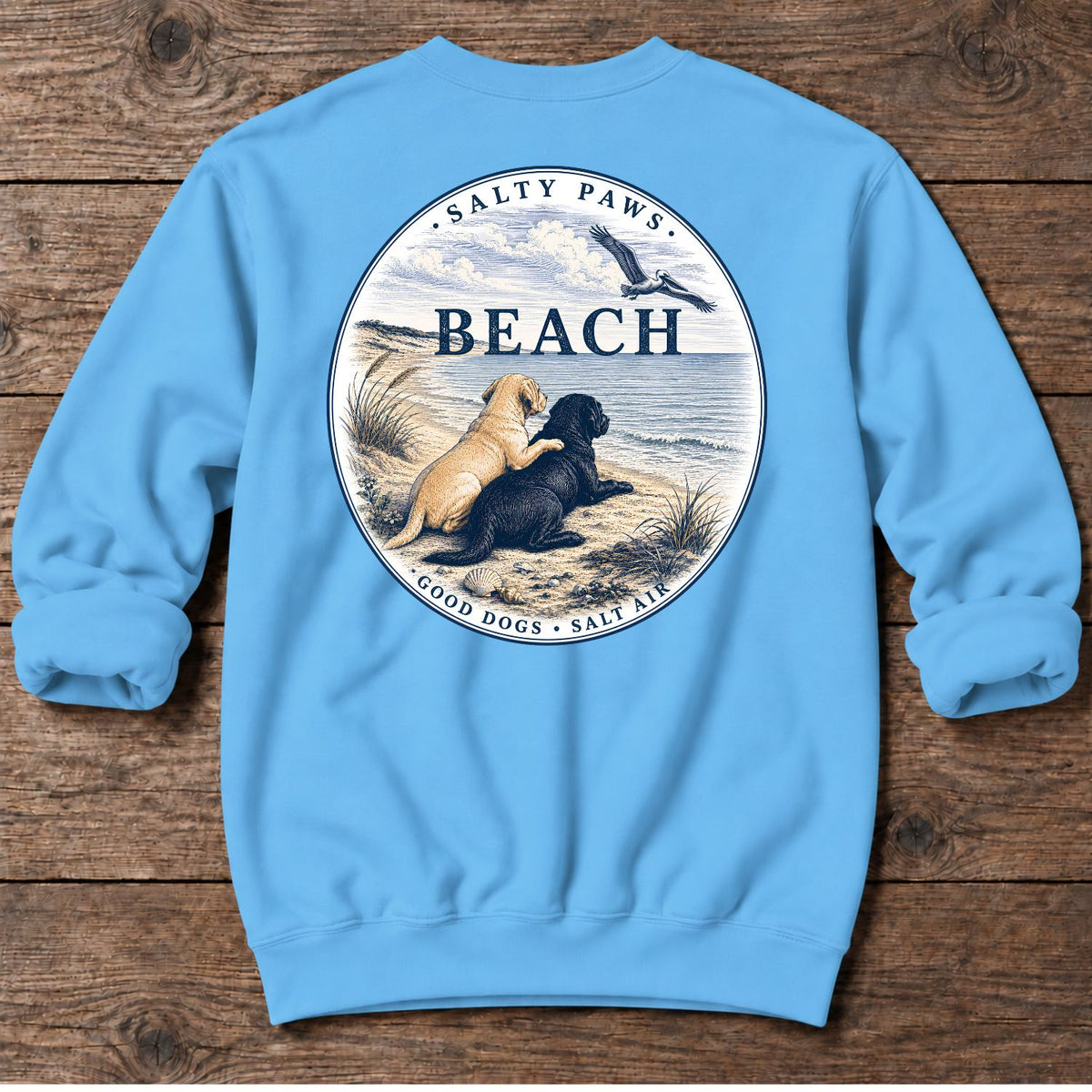 Beach Pelicans Labrador - Midweight Sweatshirt