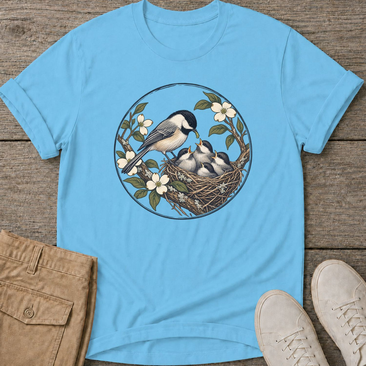 Chickadee & Chicks T-Shirt